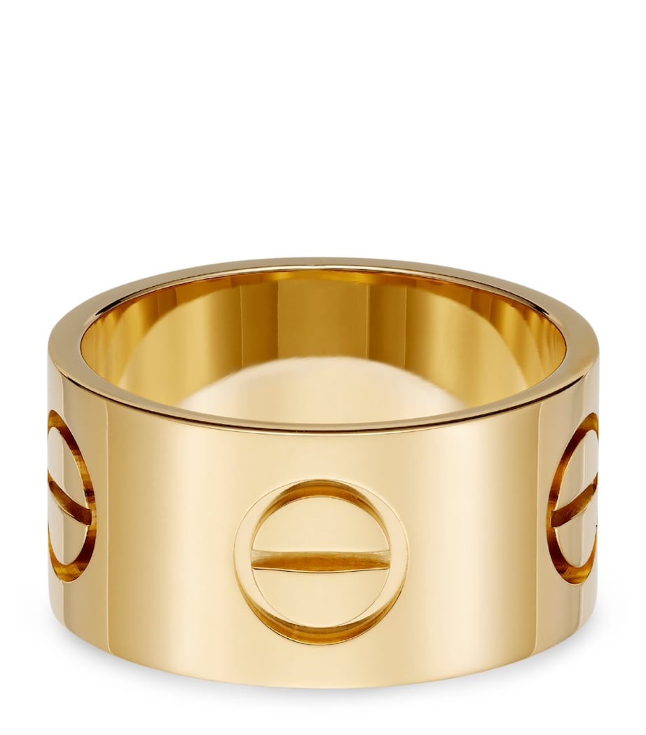 Yellow Gold LOVE Ring YELLOW GOLD Image 1