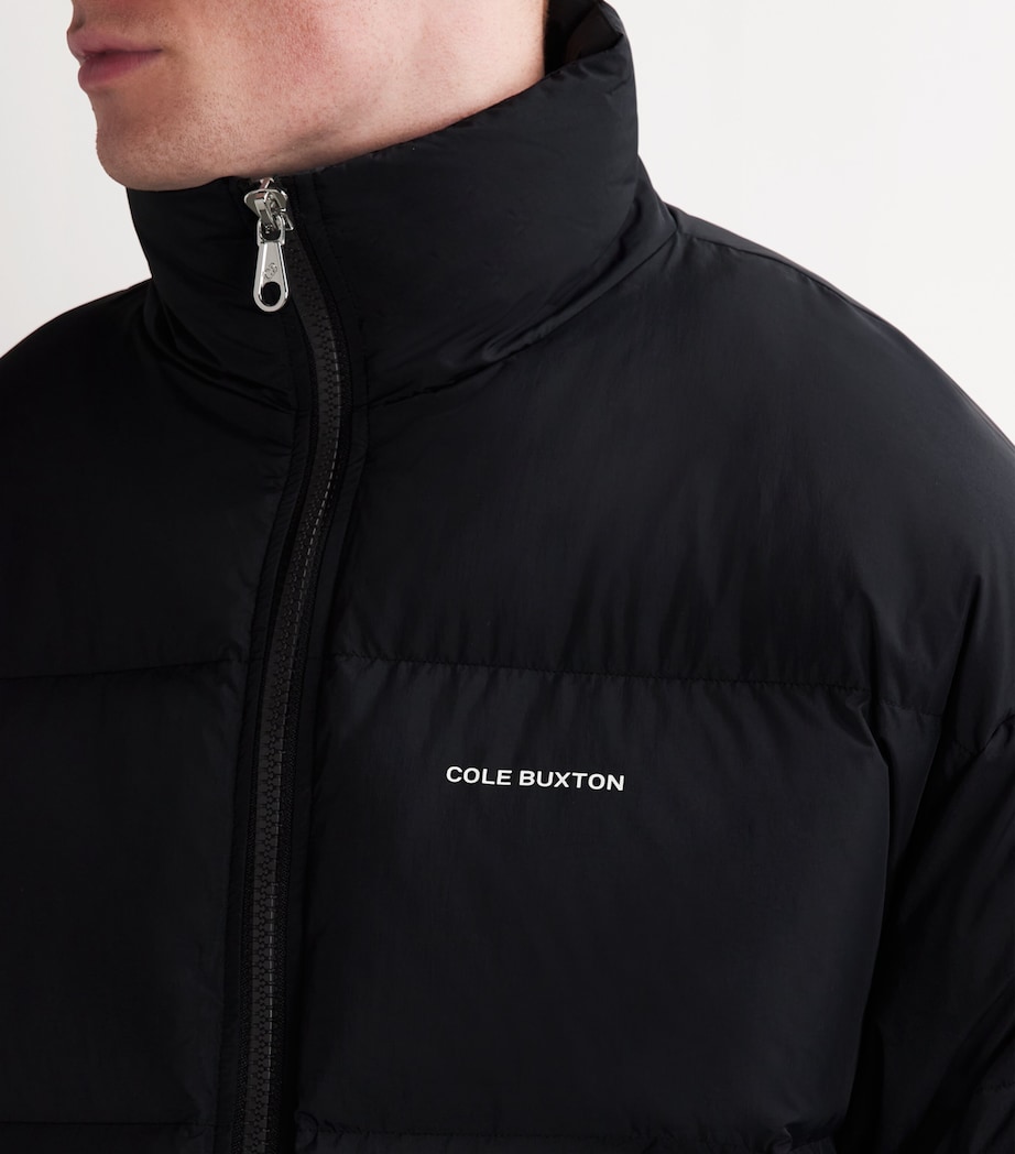 Down Cropped Puffer Jacket BLACK 000 Image 6