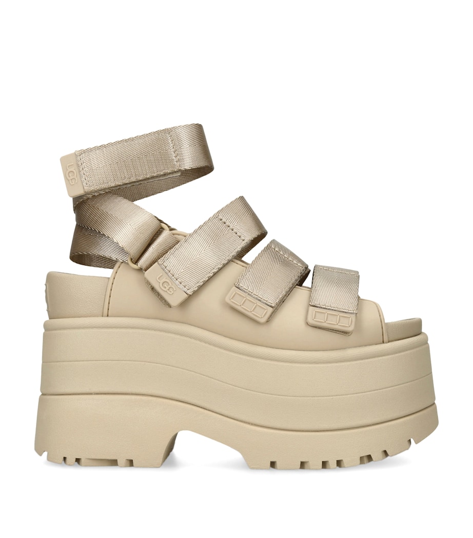 GoldenRise Platform Sandals 115 BEIGE Image 1