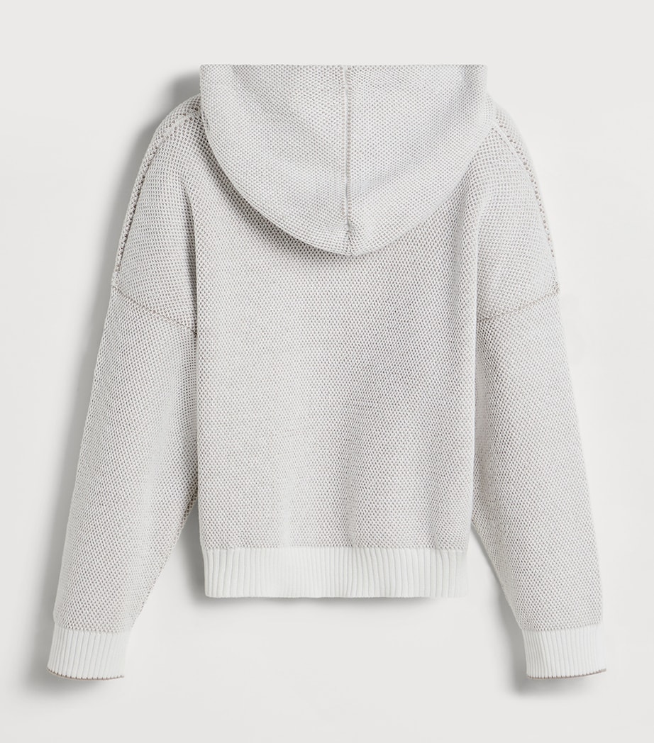 Brunello Cucinelli Kids Cotton Logo Hoodie (8-10 Years) Image 2