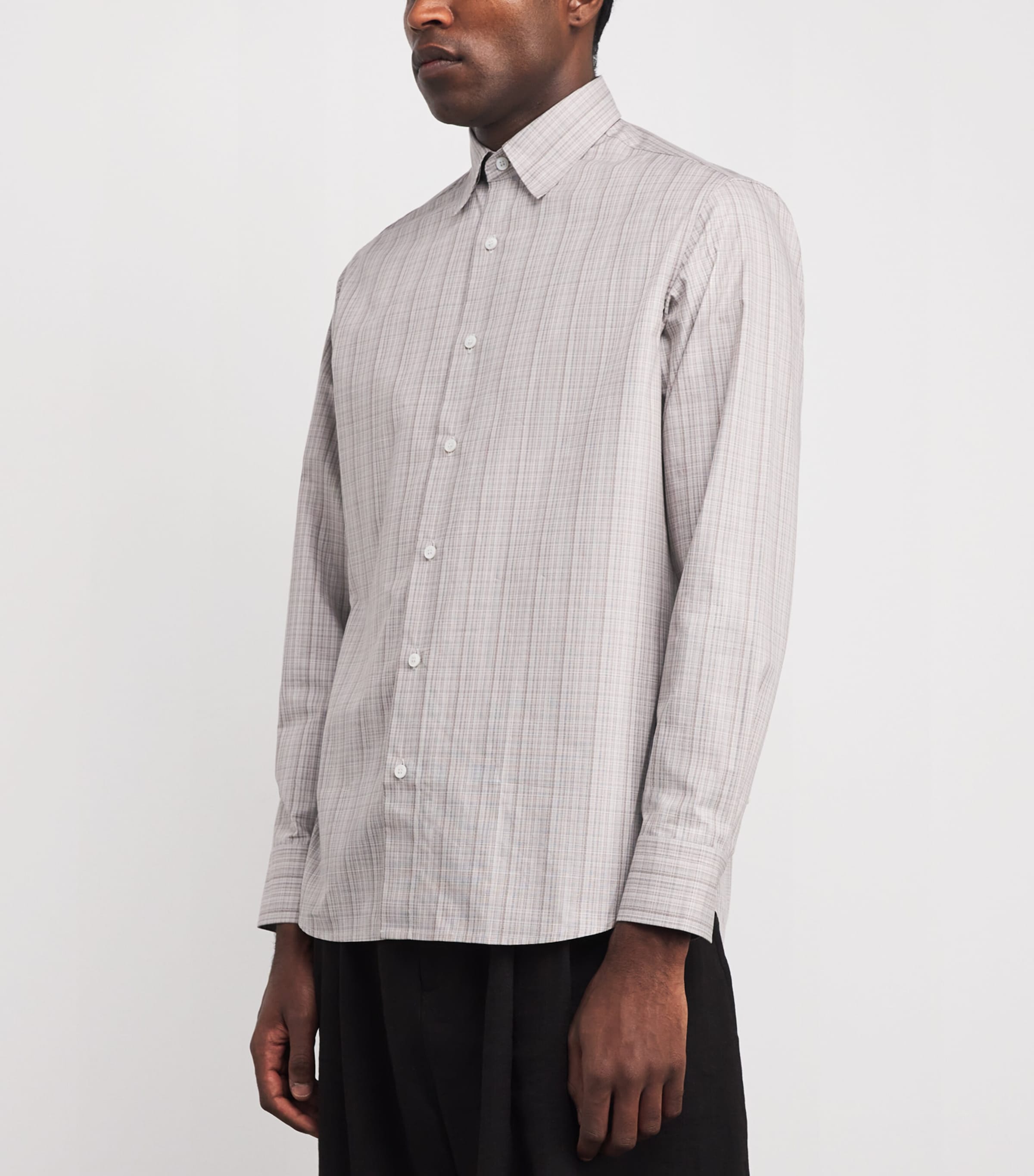 Cotton Check Shirt 9629 Image 3