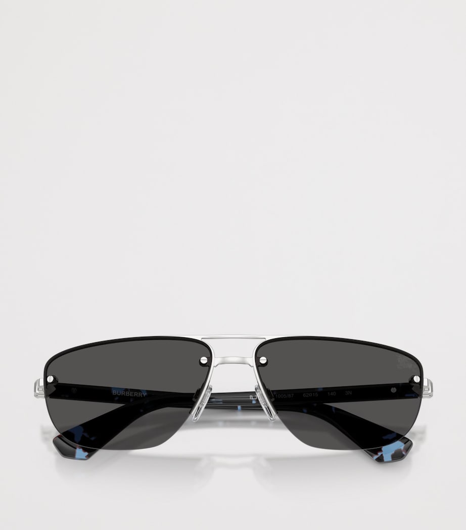 Burberry Metal Irregular Sunglasses Image 5