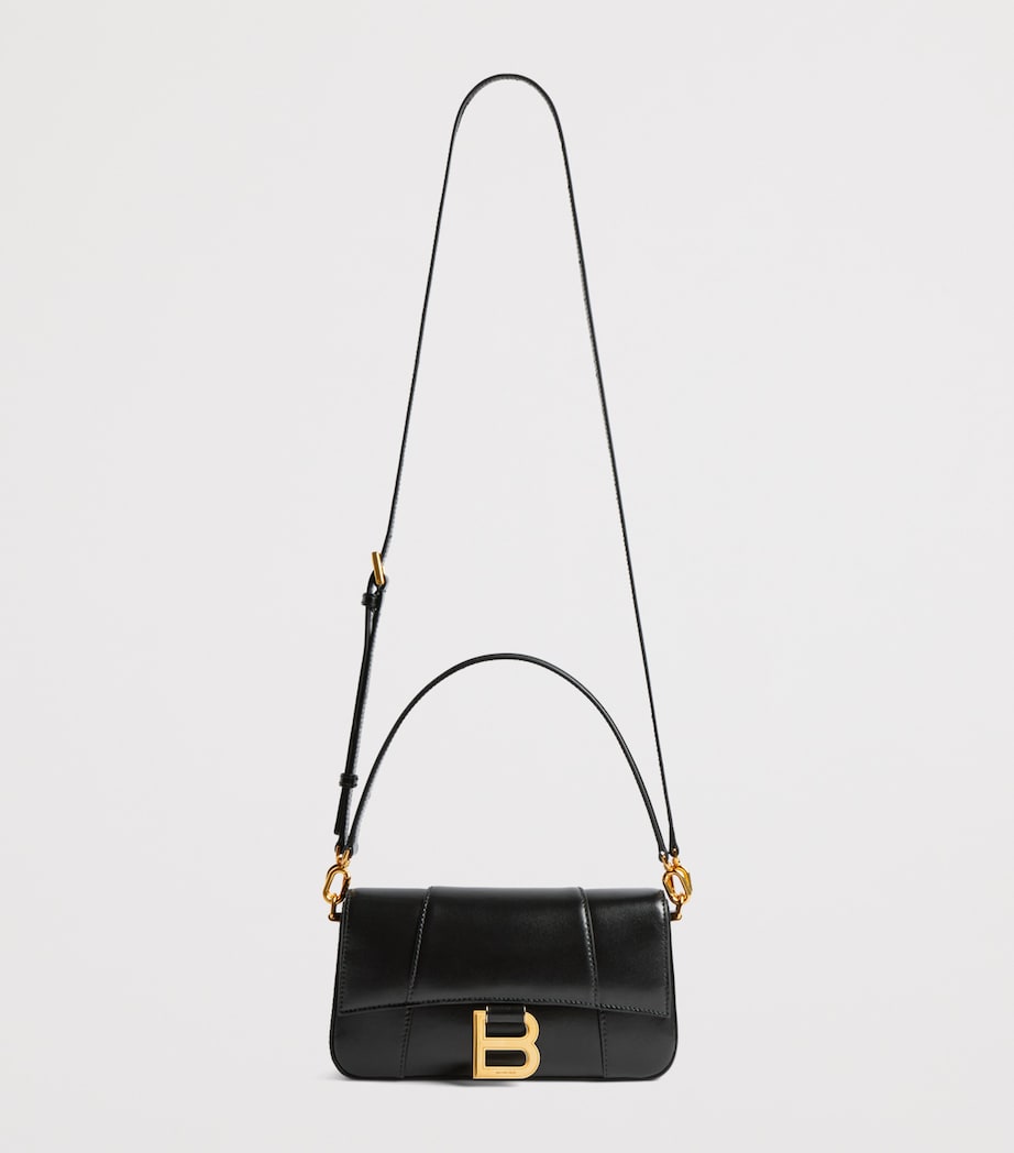 Small Leather Hourglass Top-Handle Bag 1000 Image 3