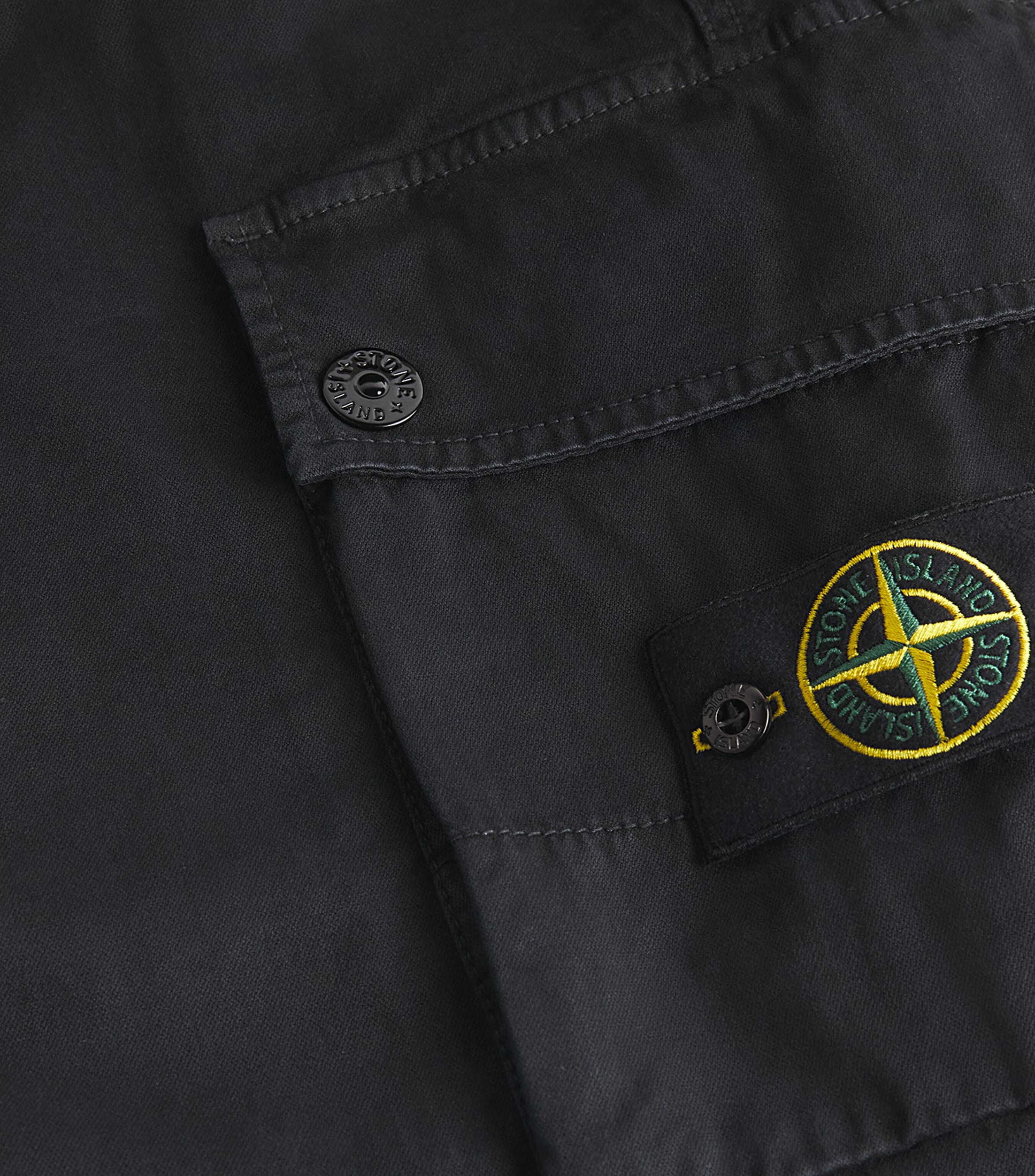 Faded Slim Cargo Trousers V0129 Image 5