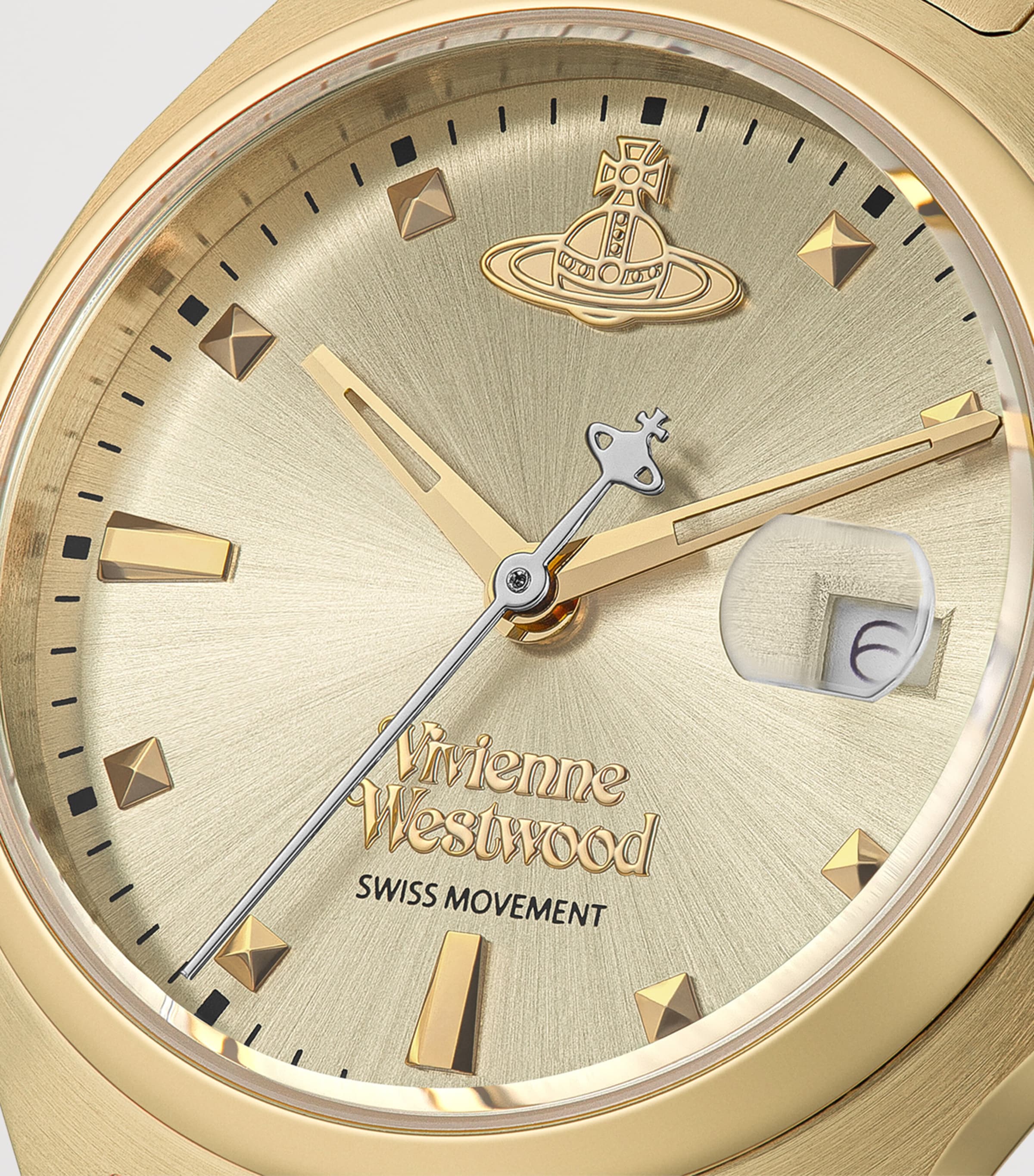 Vivienne Westwood Stainless Steel Little Camberwell Watch 29mm Chmpgne Gld Image 7