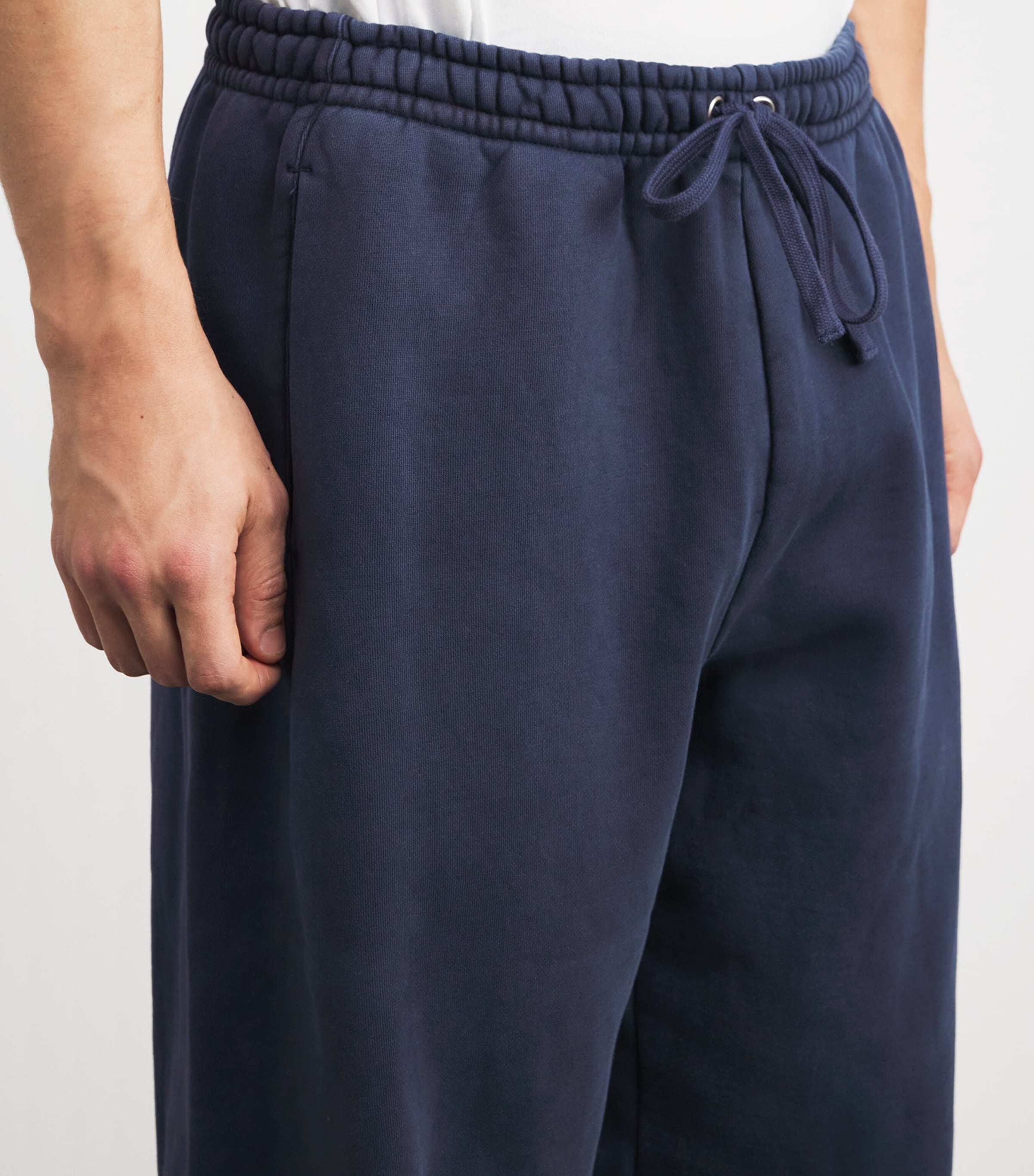 Heavy Fleece Relaxed Sweatpants NAVY Image 6