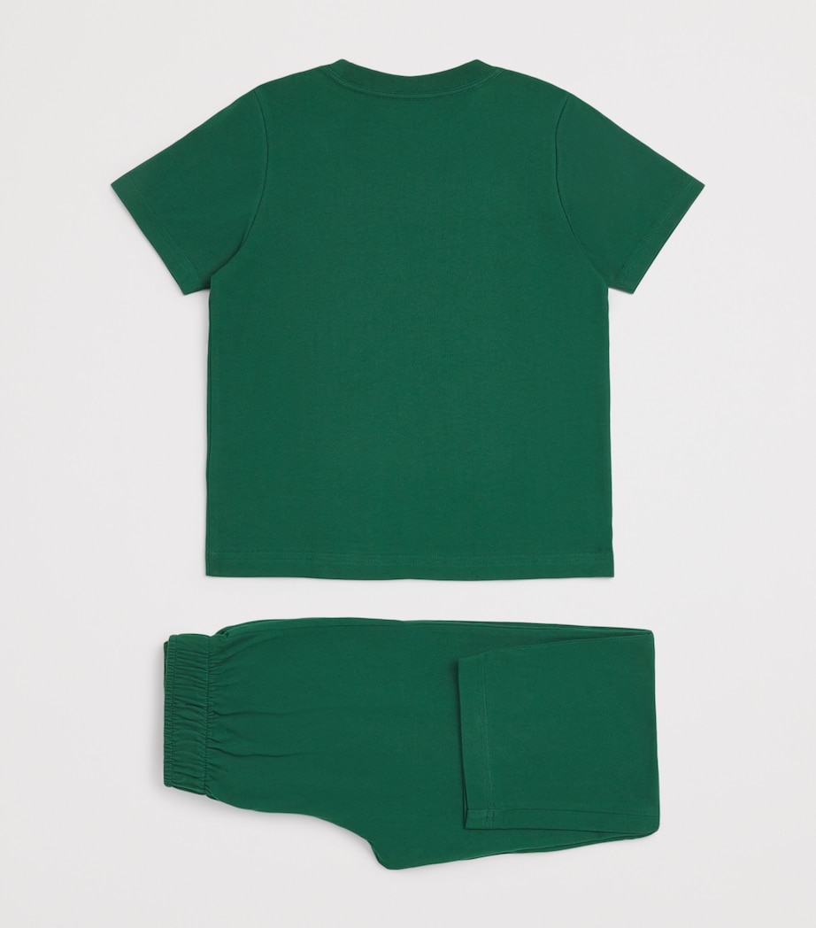 Cotton Polo Pony Pyjama Set (4-7 Years) EBVNEW FOREST Image 2
