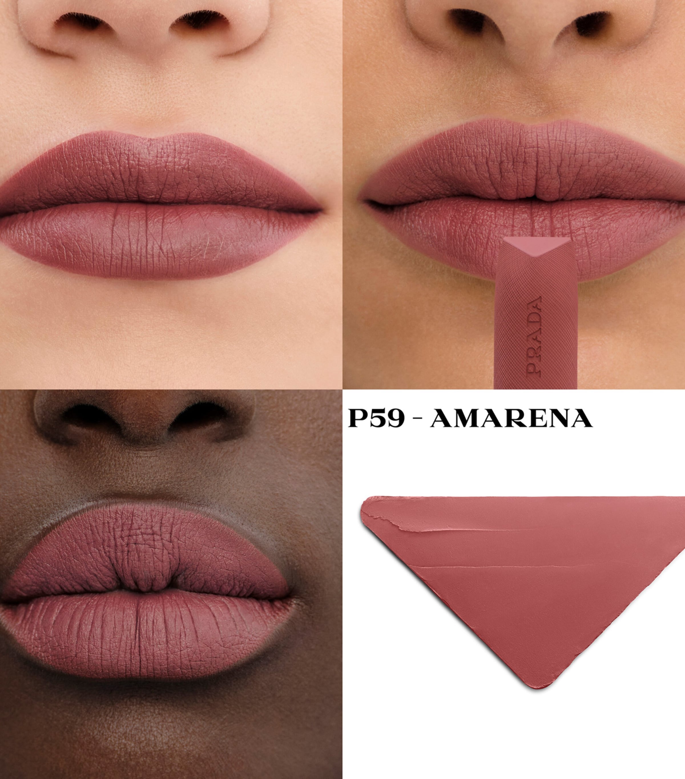 Prada Monochrome Hyper Matte Lipstick P59 Image 2