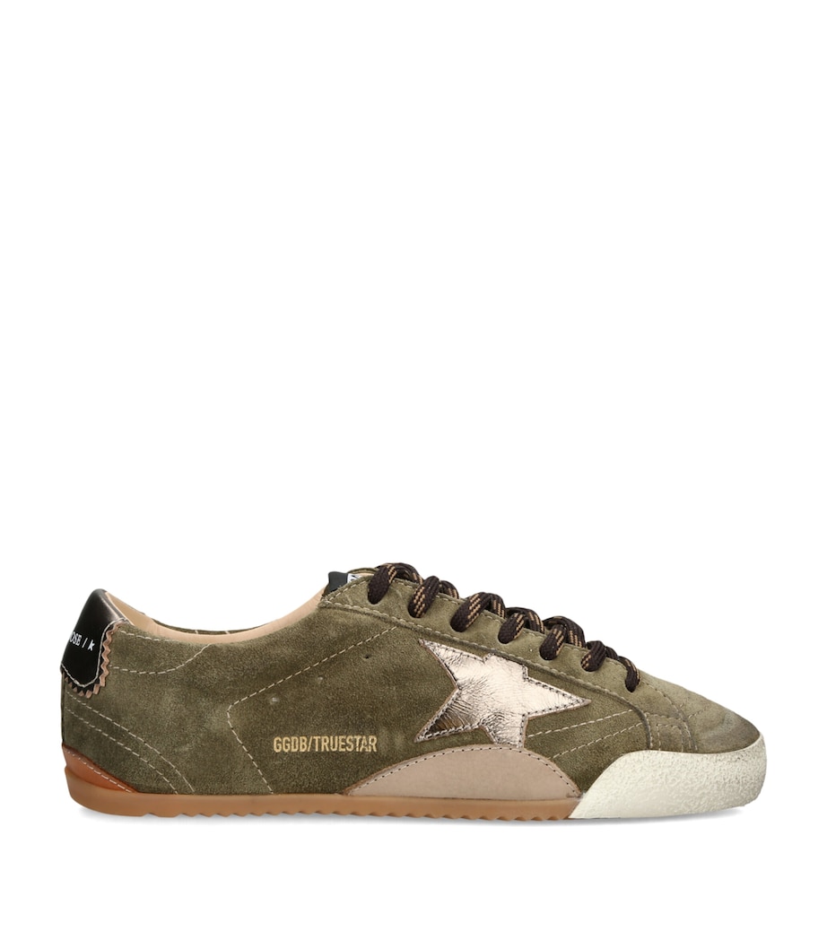 Golden Goose Suede True Star Sneakers Green Image 1
