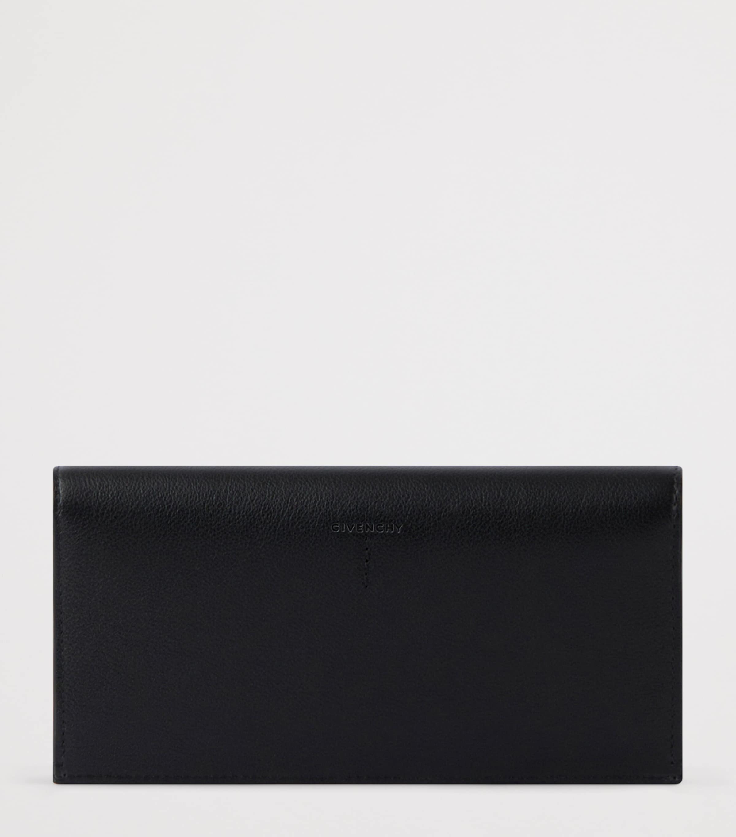 Leather Day Wallet BLACK Image 2