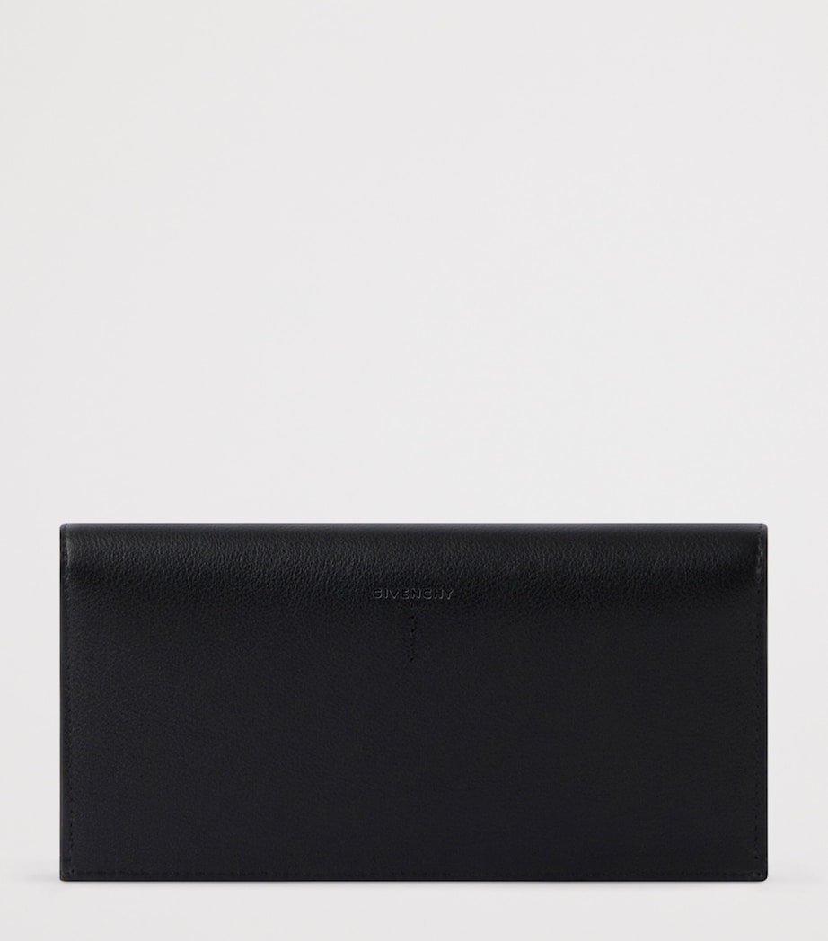 Leather Day Wallet BLACK Image 2