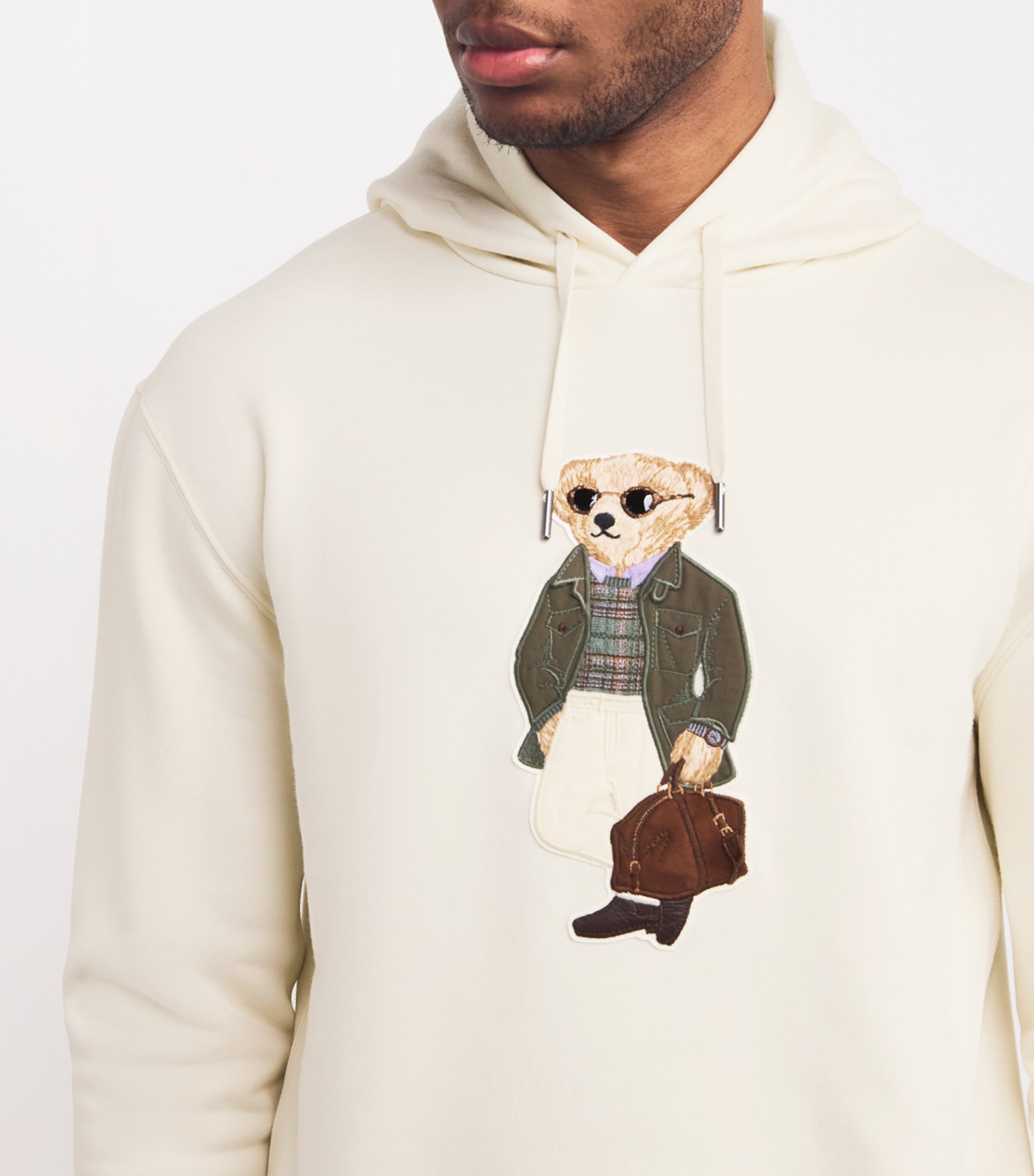 Ralph Lauren Purple Label Polo Bear Hoodie | Harrods US
