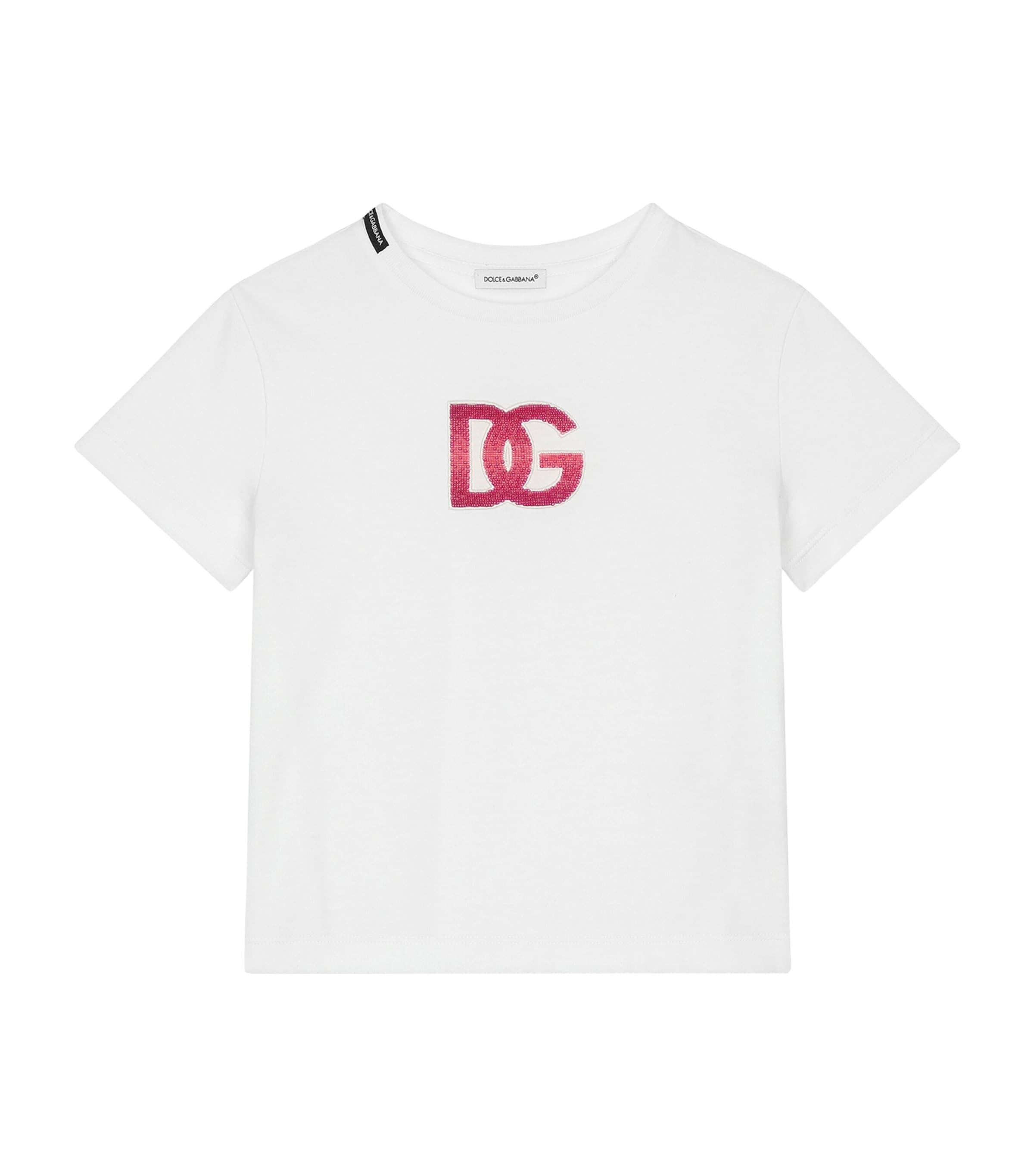 Shop Dolce & Gabbana Cotton Logo-embellished T-shirt