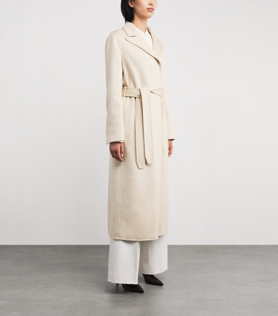 Cashmere Claudie Wrap Coat 9900 Image 3