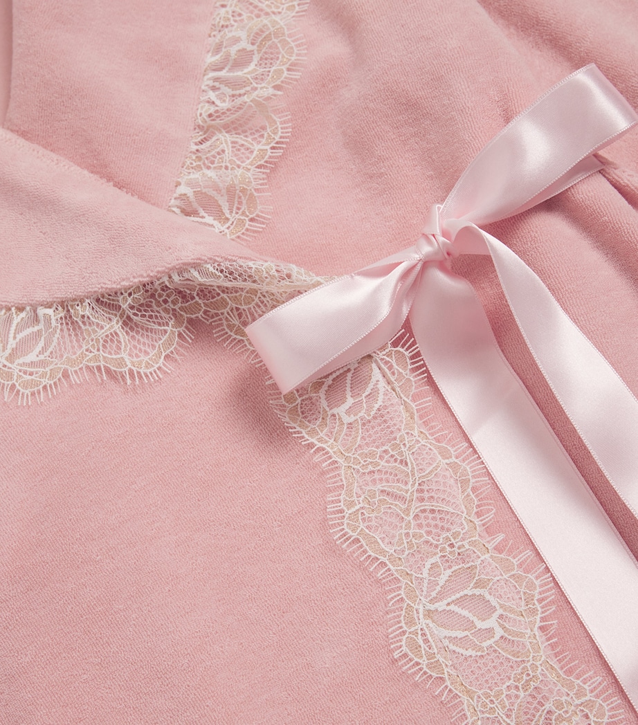 Amiki Cotton Simone Robe (2-12 Years) Candy Pink Image 3