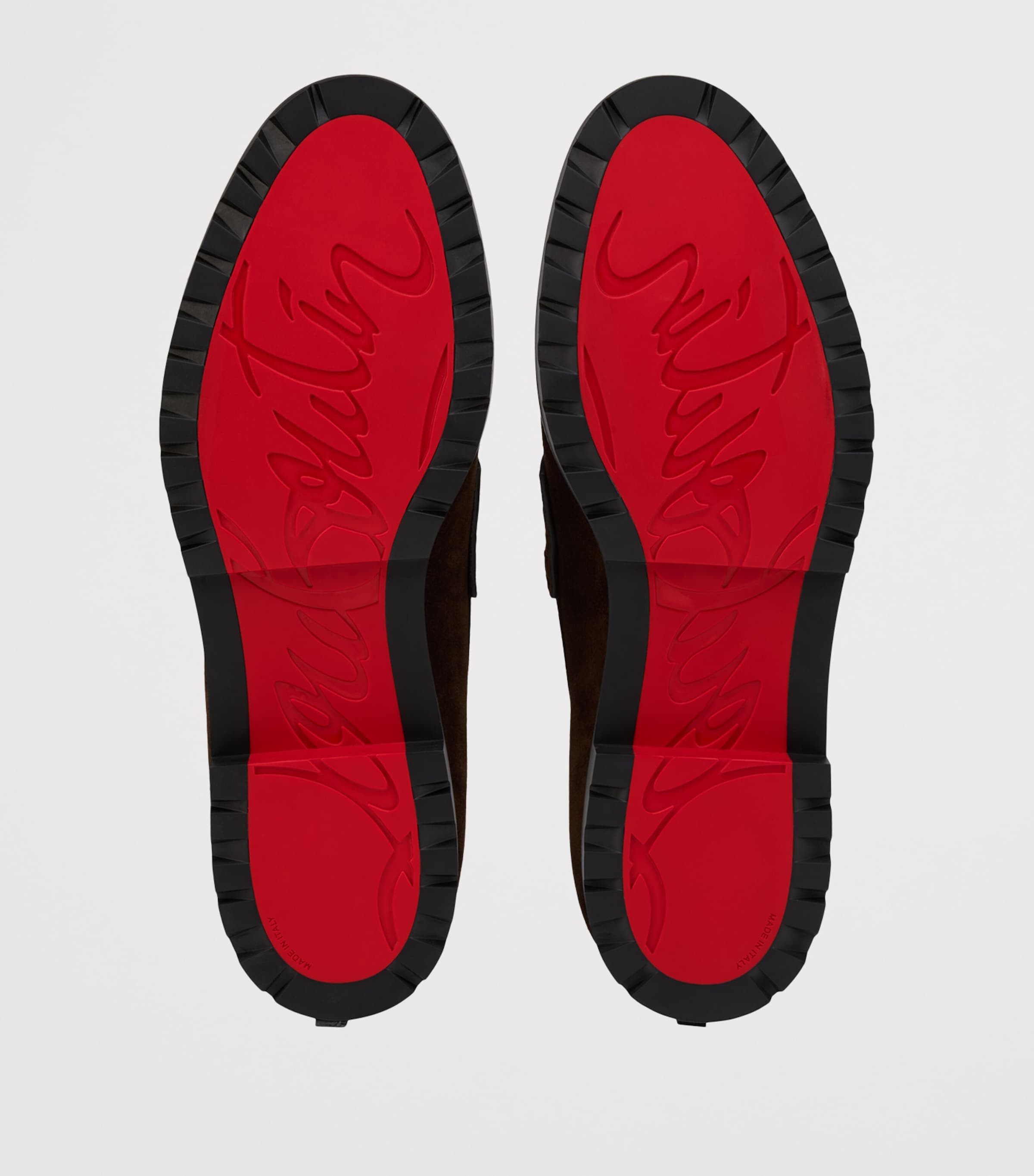 Christian Louboutin Cavavin Suede Derby Shoes Image 5