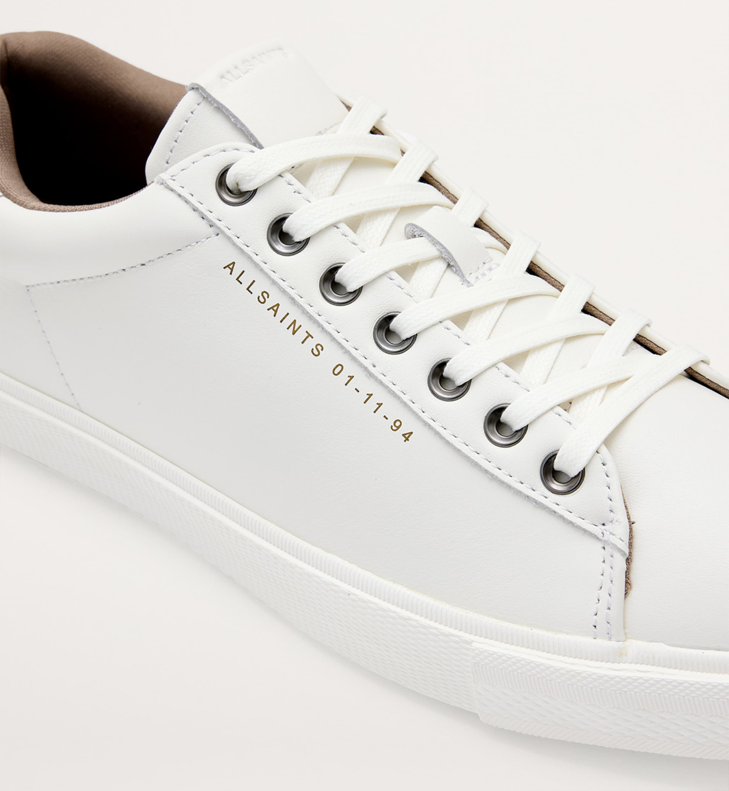 Leather Brody Sneakers WHITE Image 4
