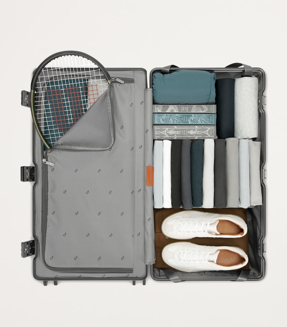 Trunk Spinner Check-In Suitcase (73cm) GREY/ COGNAC Image 5