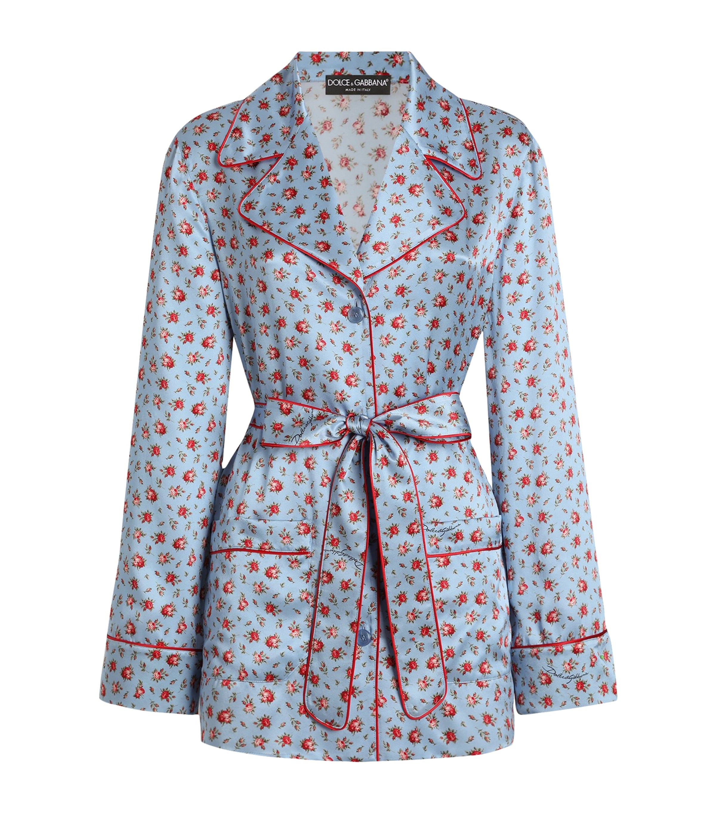 Silk Floral Shirt HC5XJ-ROSELLINE Image 1