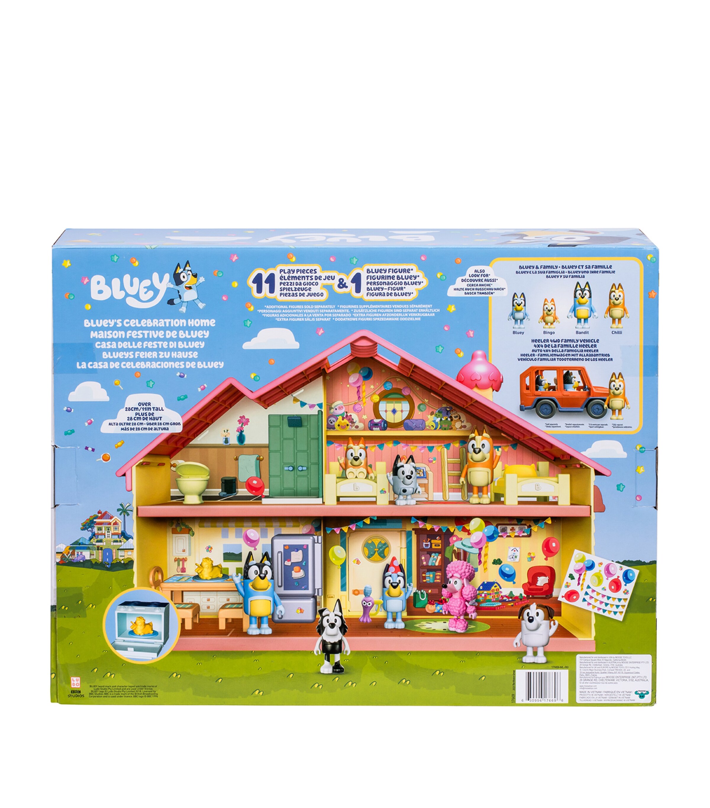 BLUEY Celebration Home Play Set Image 8