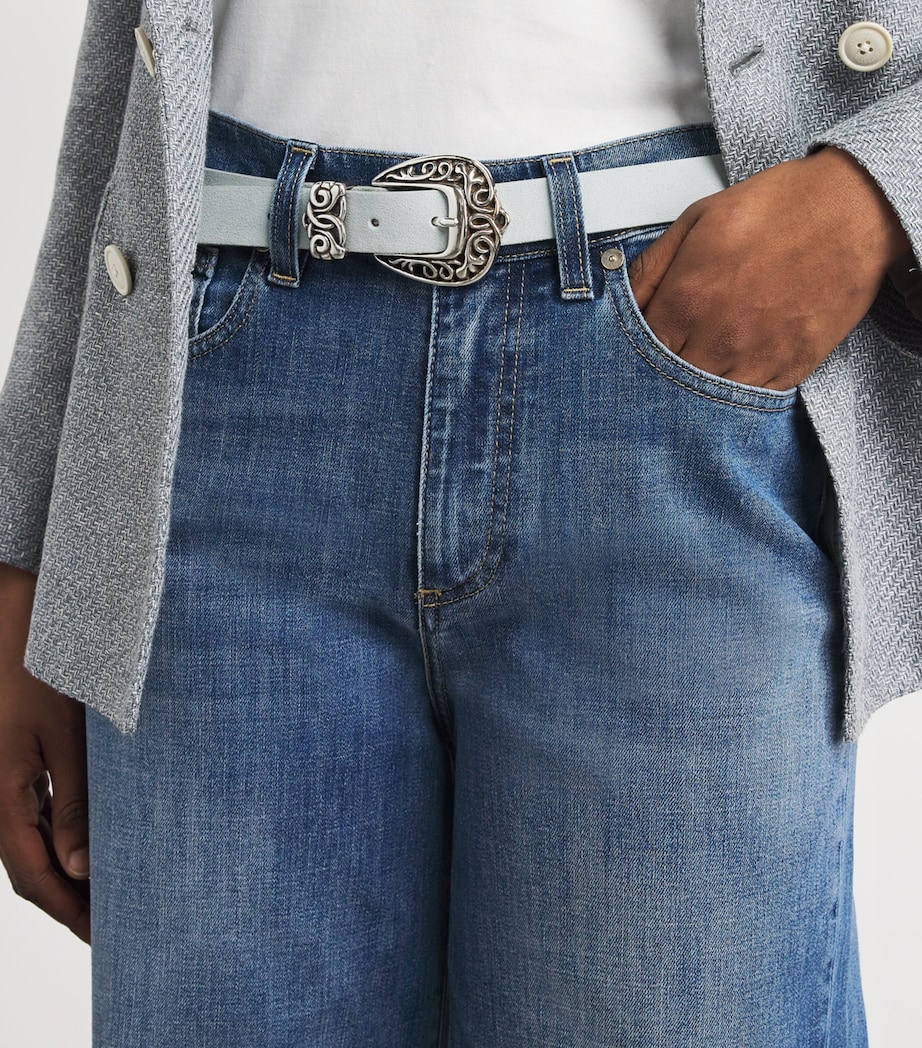 Eleventy Womens Flared Jeans Blu Image 3