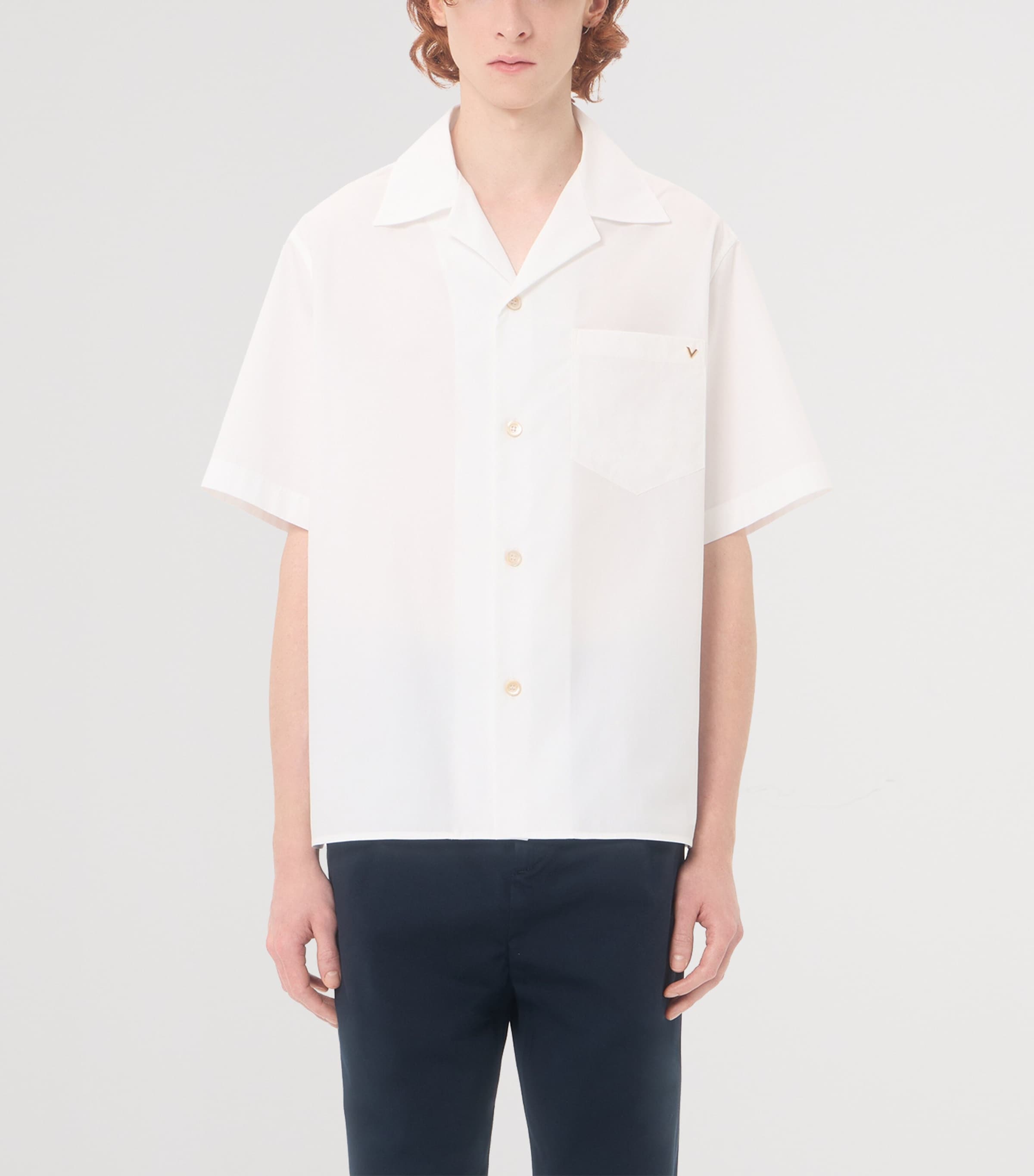 Valentino Garavani Mens Cotton VGold Shirt Image 2