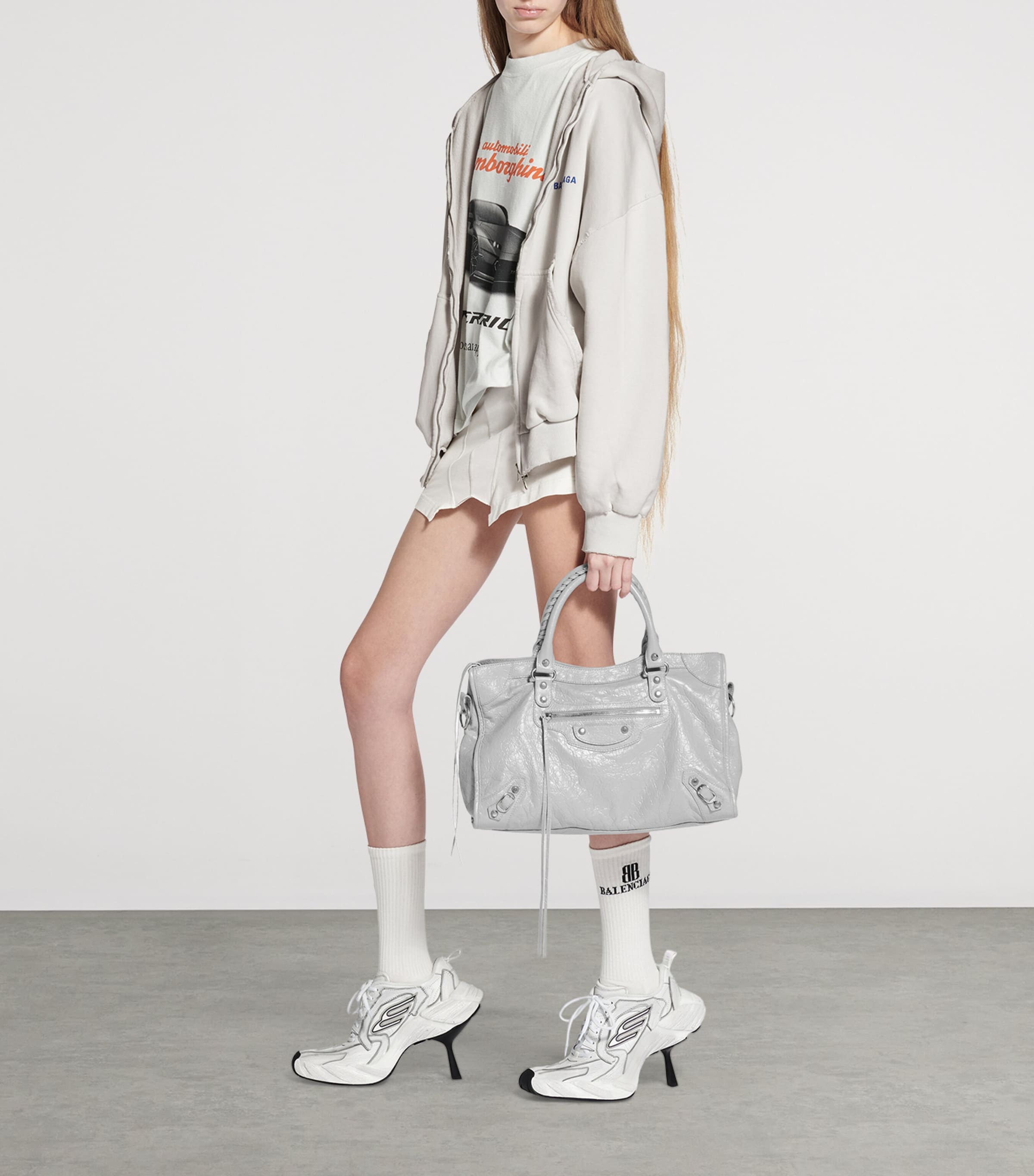 Medium Leather Le City Top-Handle Bag 1210 Image 8