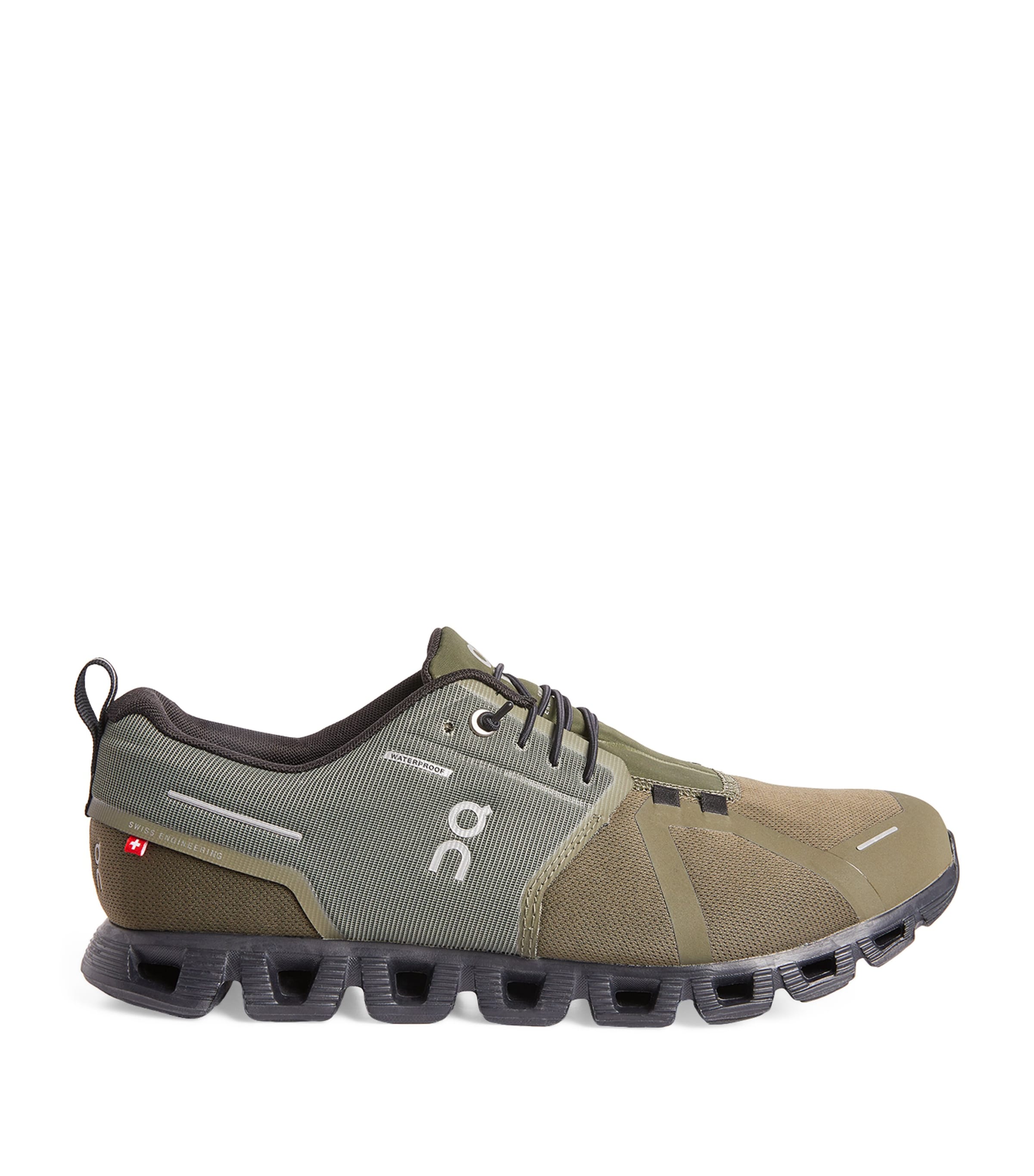 On Running Cloud 5 Waterproof Sneakers In Green