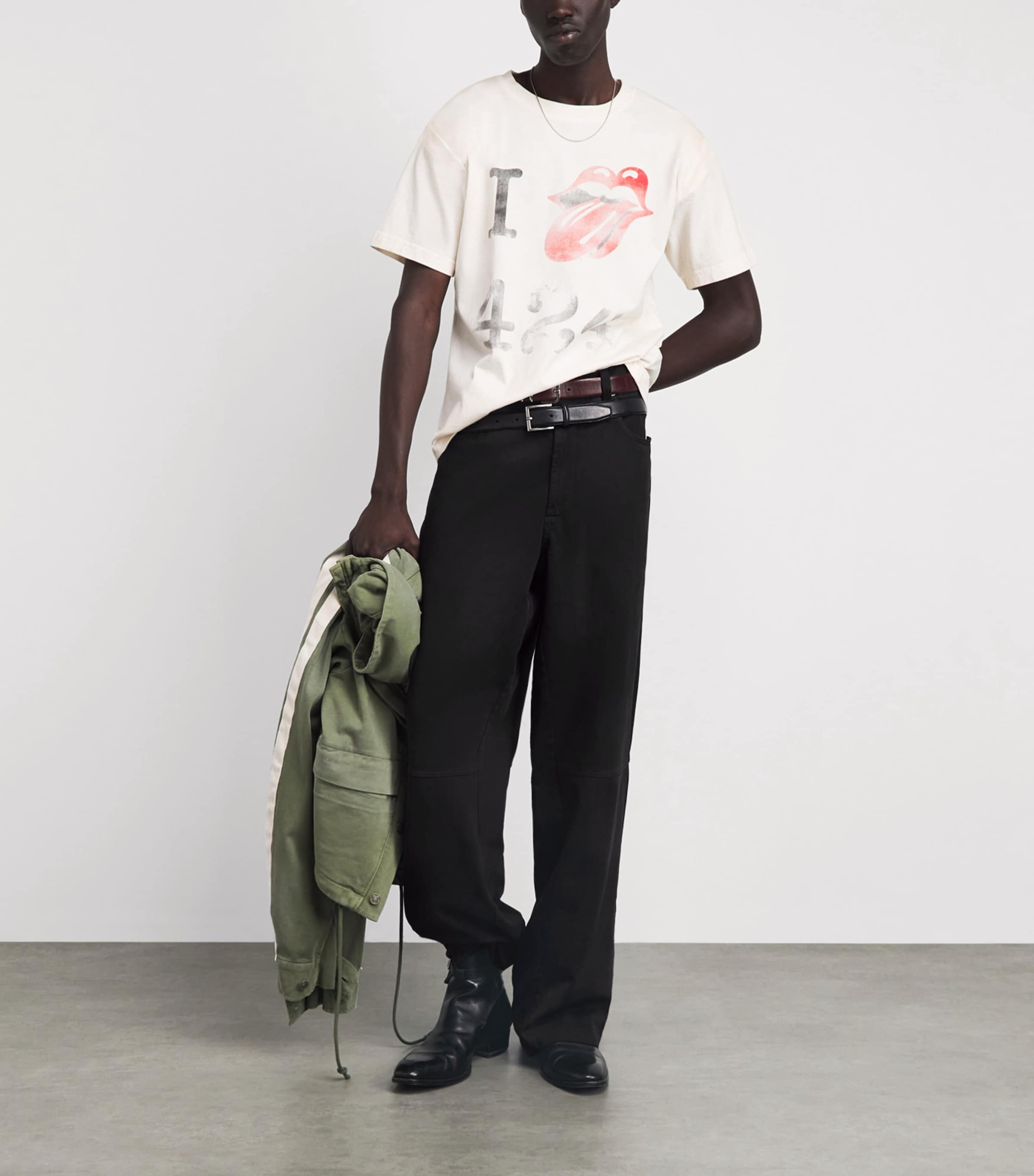 424 Mens Academy Trousers Black Image 2