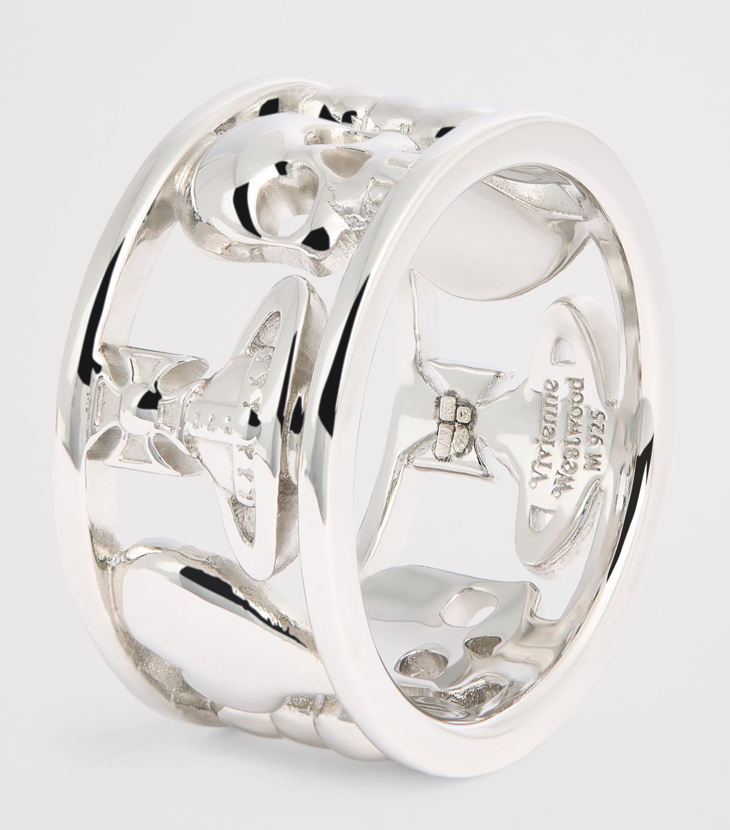 Vivienne Westwood Recycled Silver Leonce Ring | Harrods US
