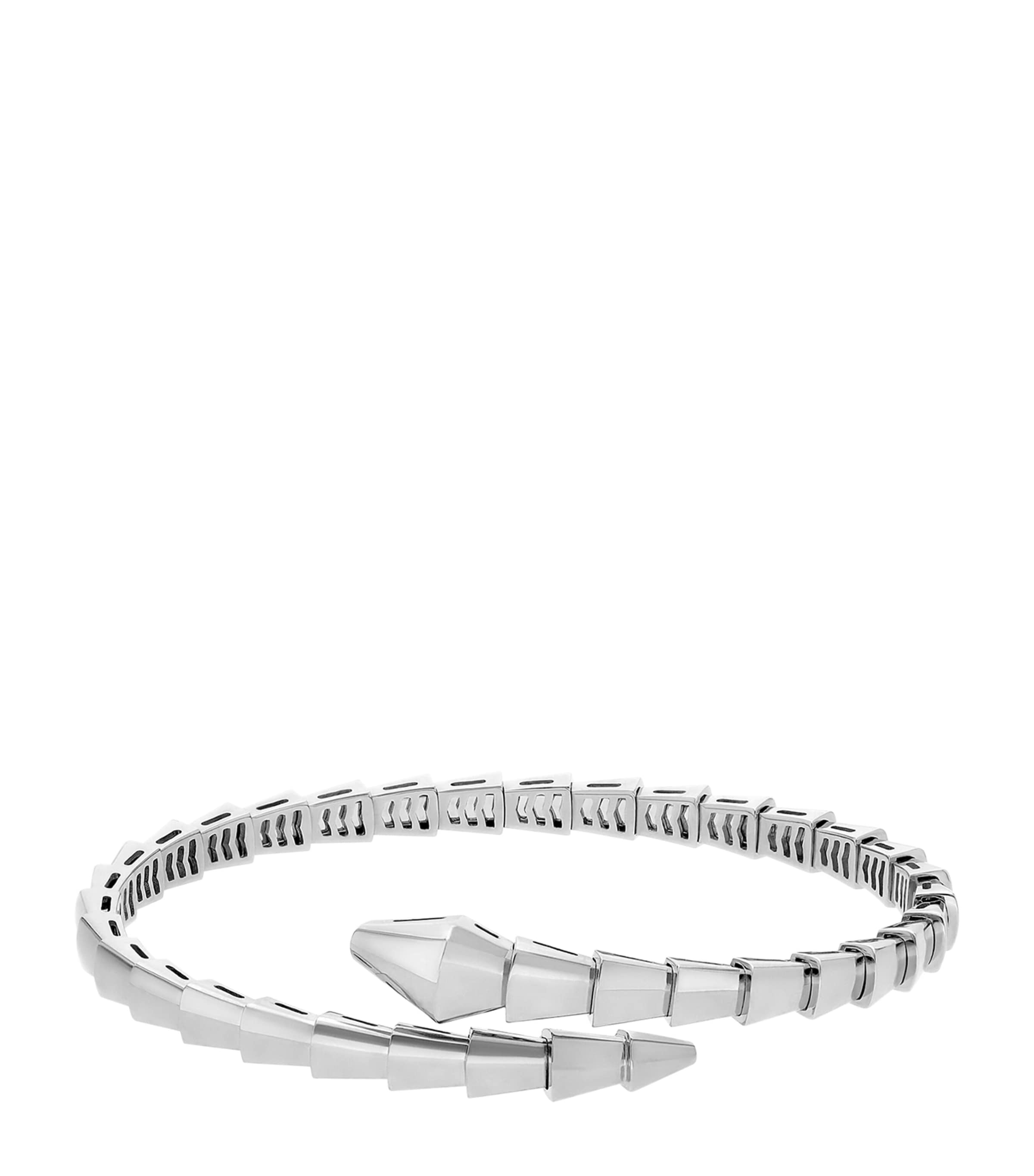 White Gold Serpenti Viper Bracelet WHITE GOLD Image 2