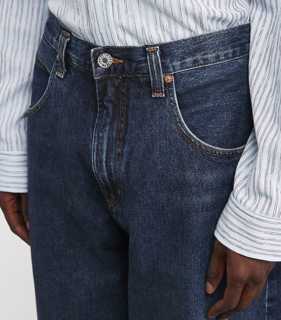 Fusion Tapered Baggy Jeans A662-1206-COLLC Image 6