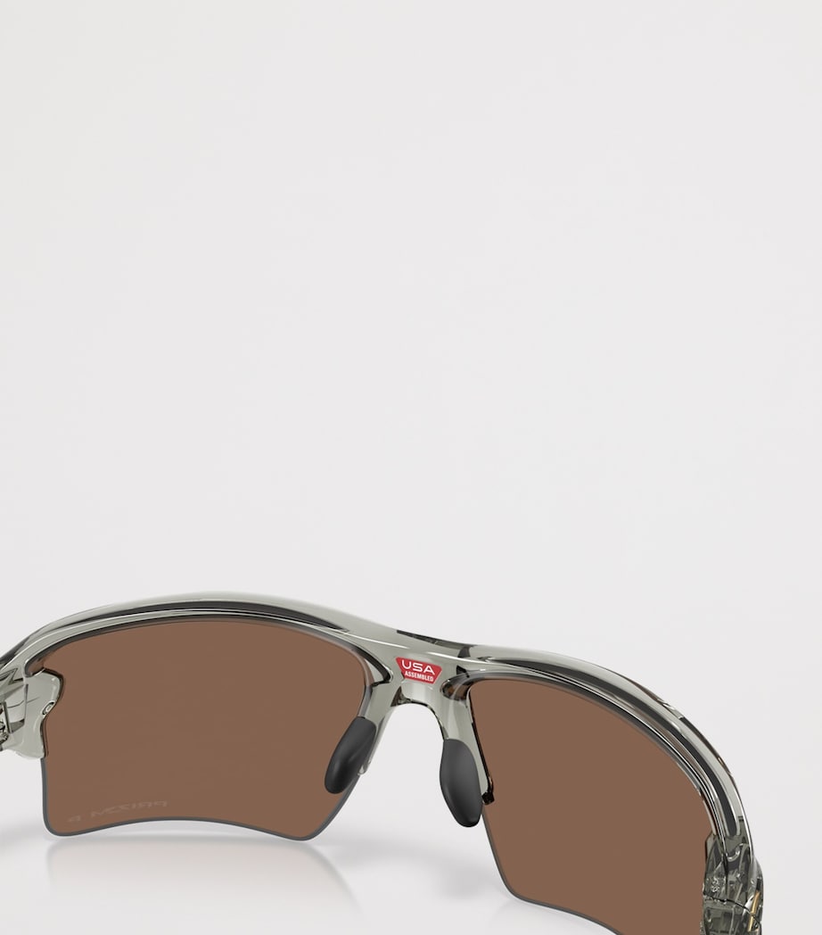 Oakley Flak 2.0 XXL Rectangle Sunglasses Grey Image 8