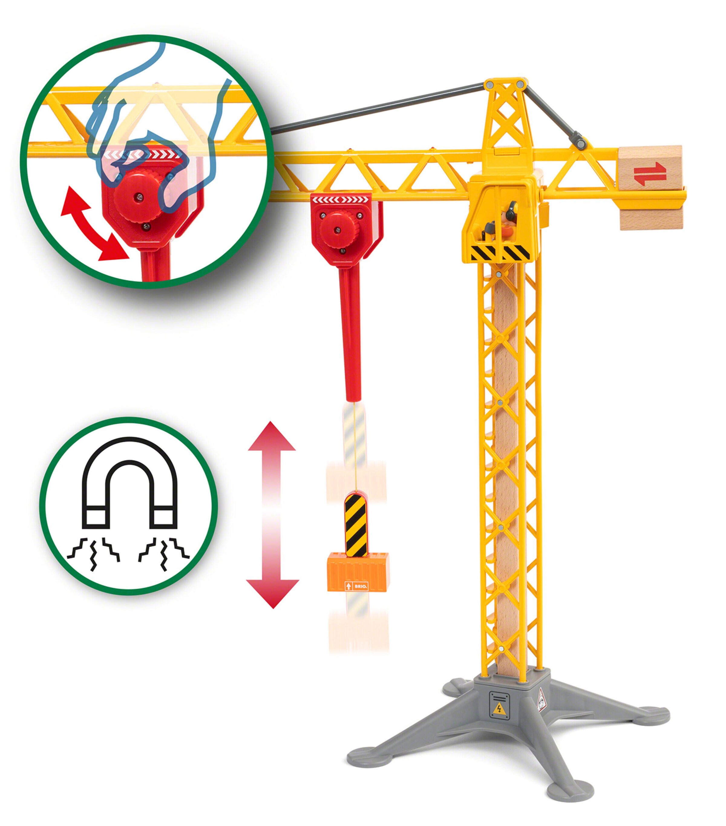 Light-Up Construction Crane MULTI Image 5