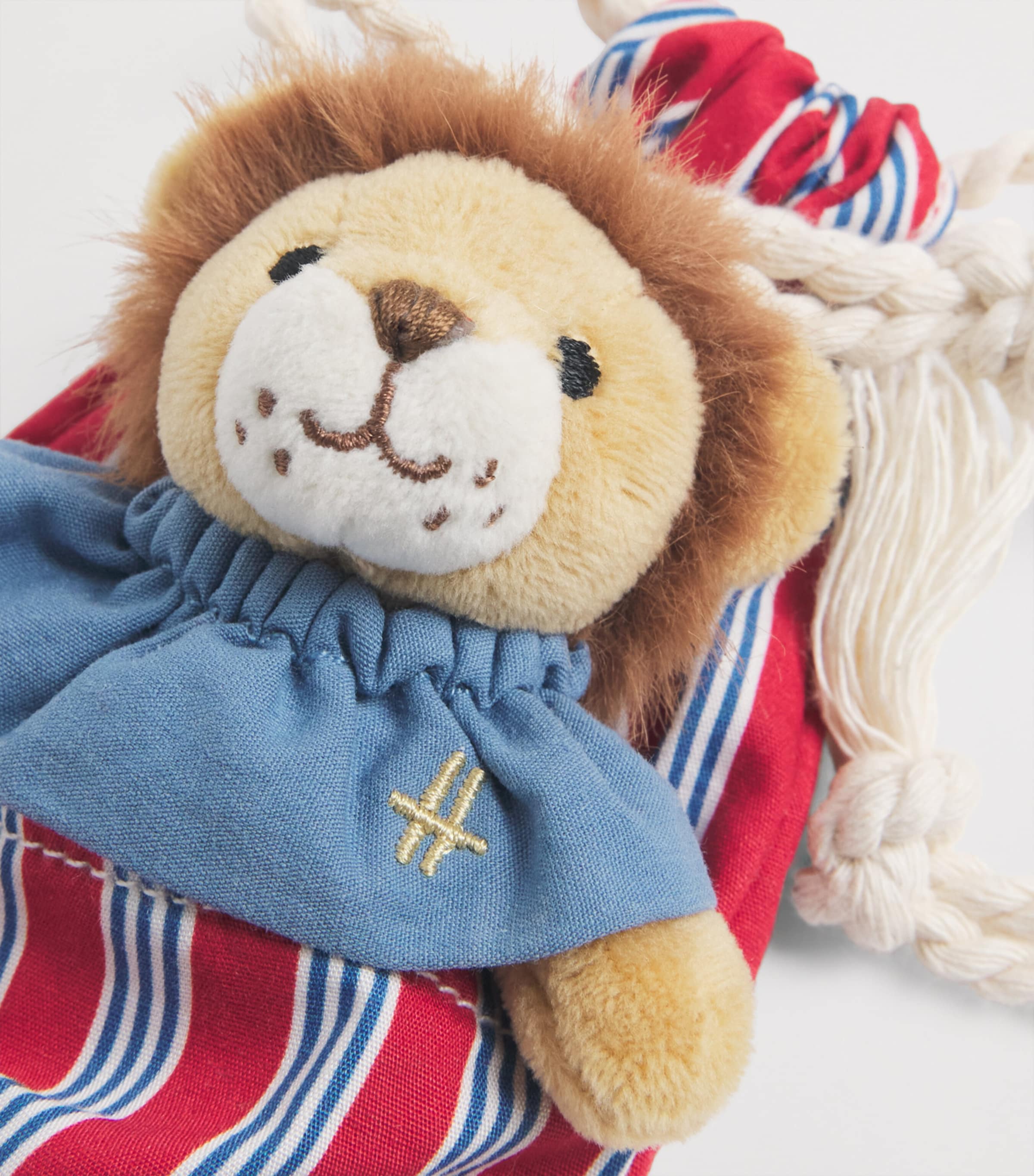 Harrods Lion in a Pouch Brown Image 2