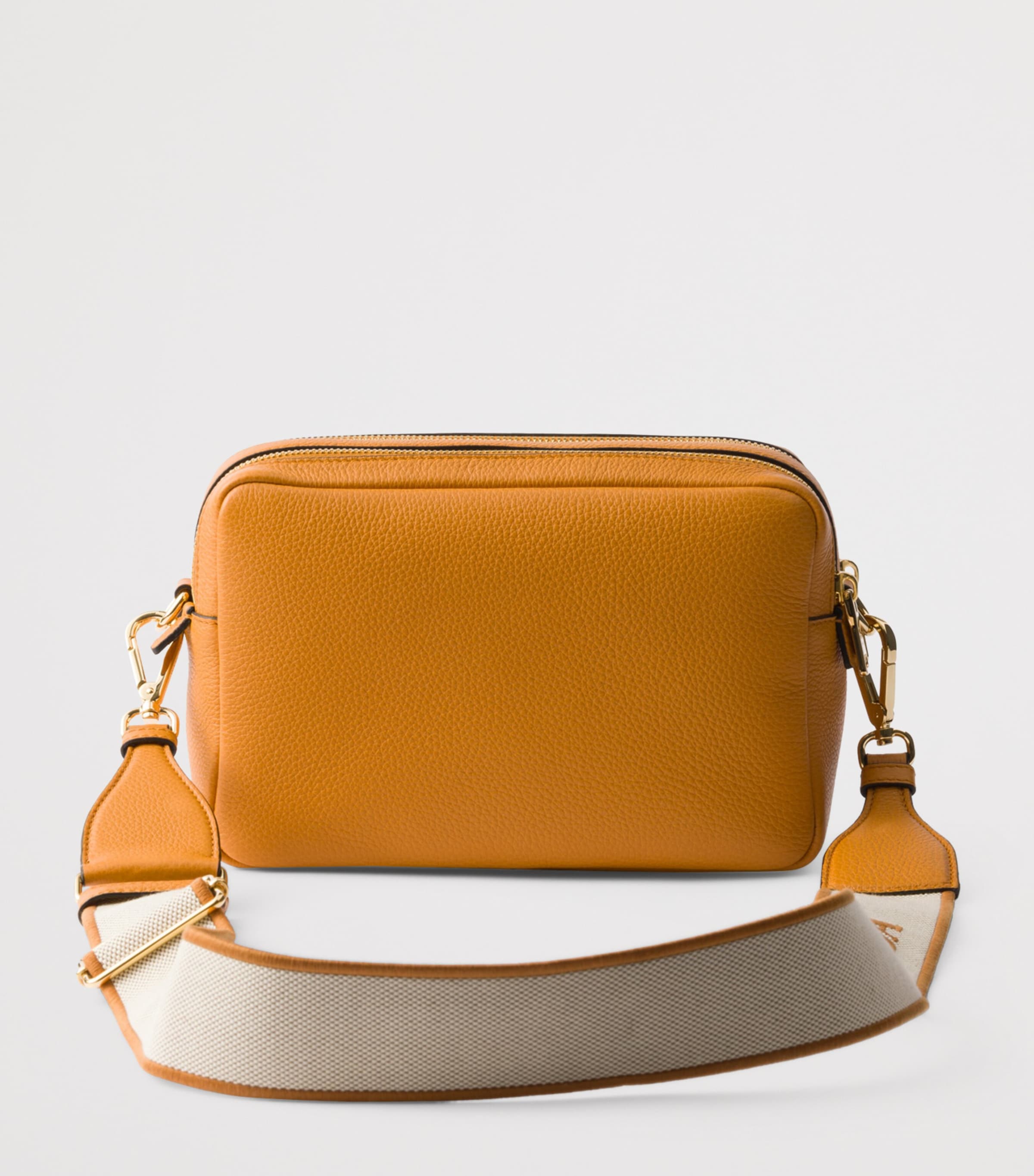 Small Leather Cross-Body Bag F04GV Image 3