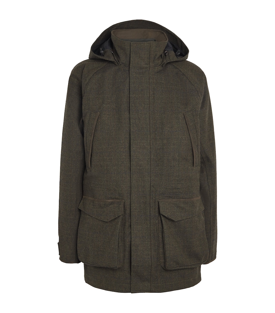 Technical Tweed Yorkshire Field Coat STRATHBEG Image 1