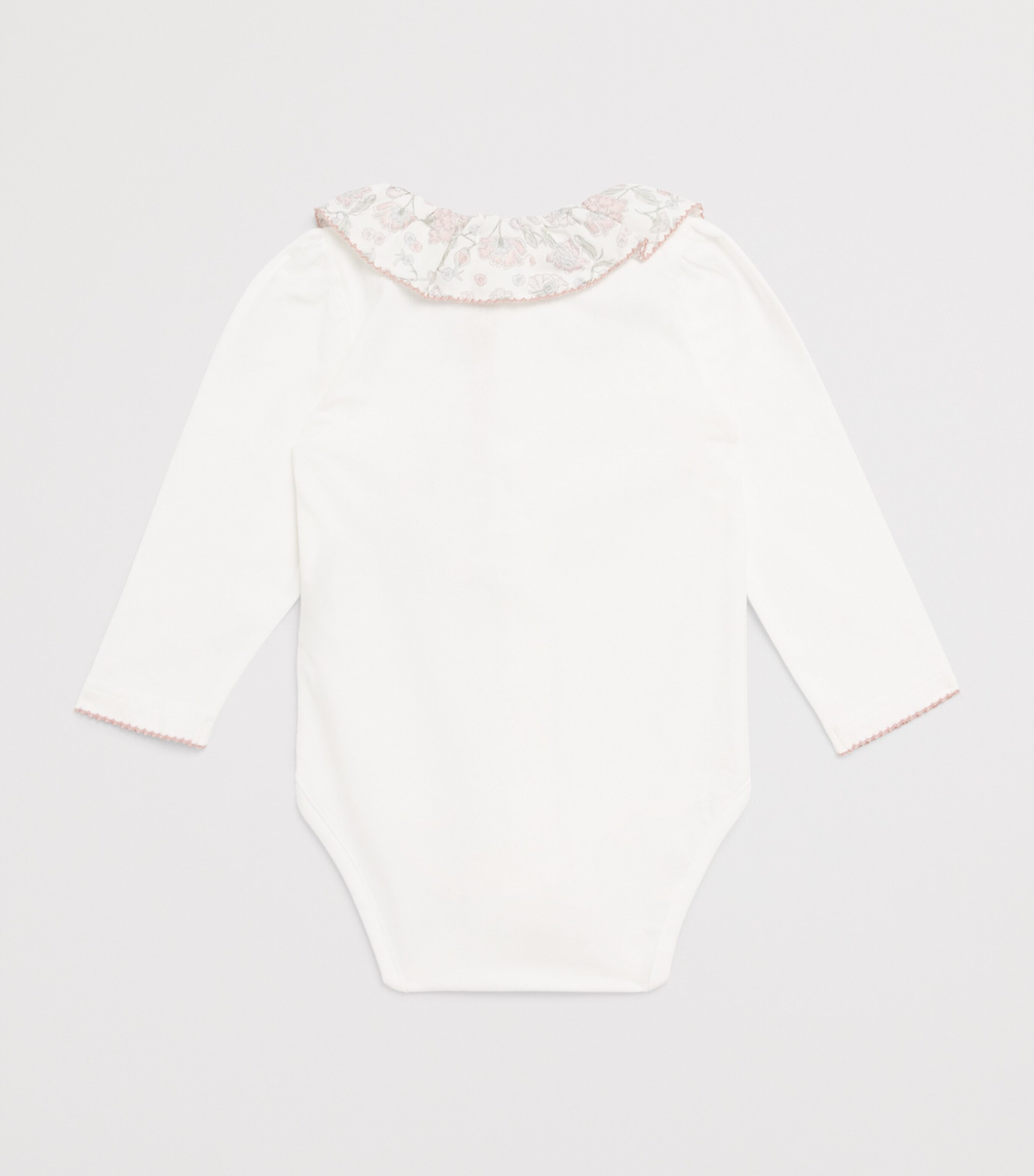 Patachou Stretch-Cotton Floral Bodysuit (0-24 Months) Image 2
