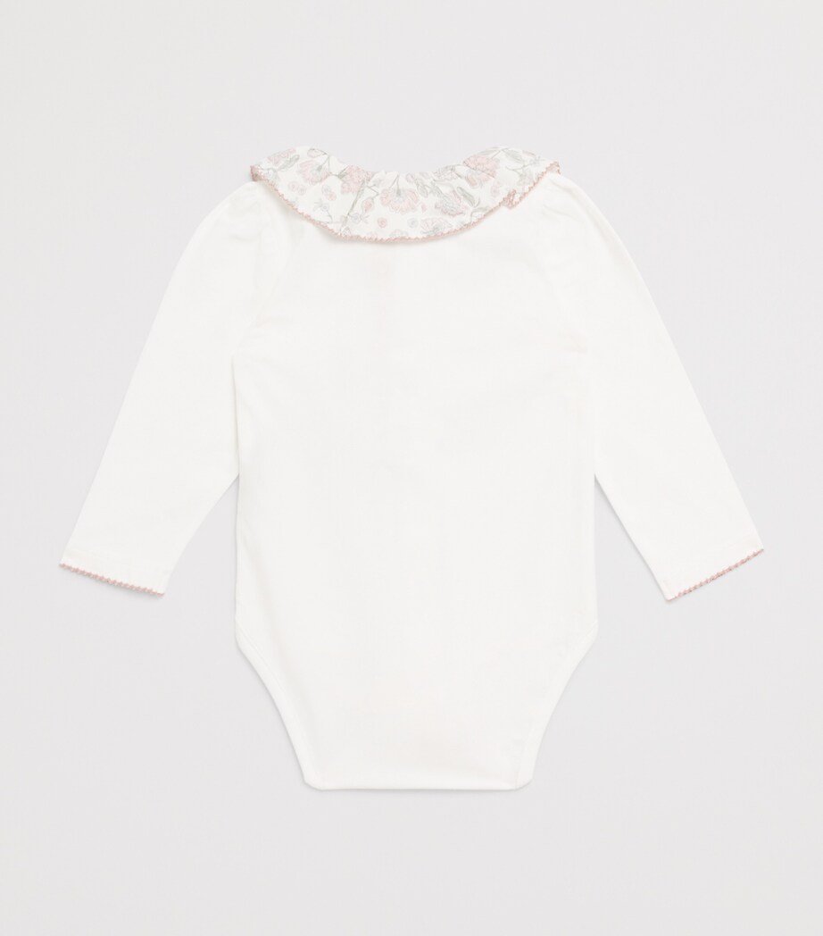 Patachou Stretch-Cotton Floral Bodysuit (0-24 Months) Image 2
