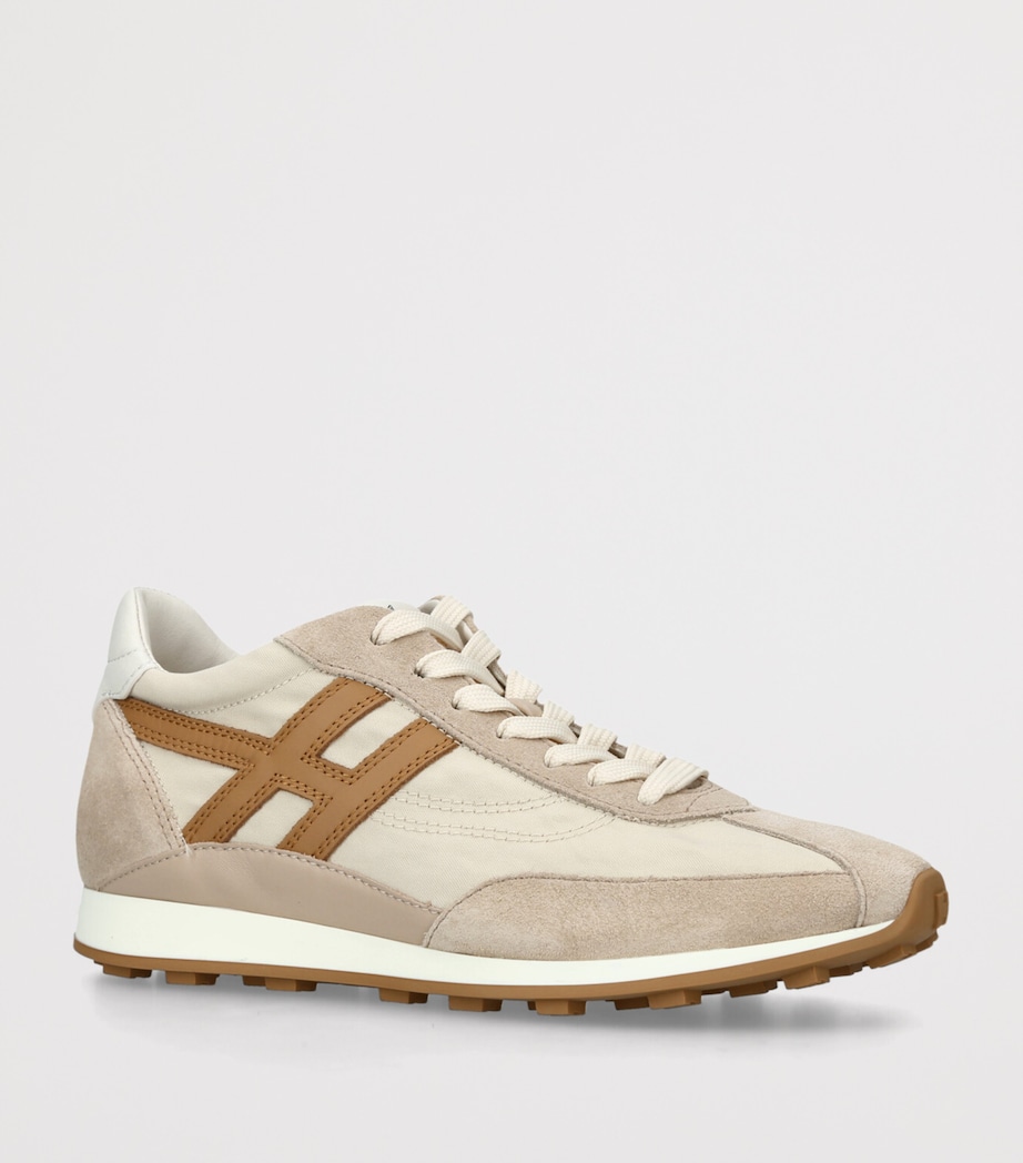 Suede H669 Allacciato Sneakers BEIGE COMB Image 3
