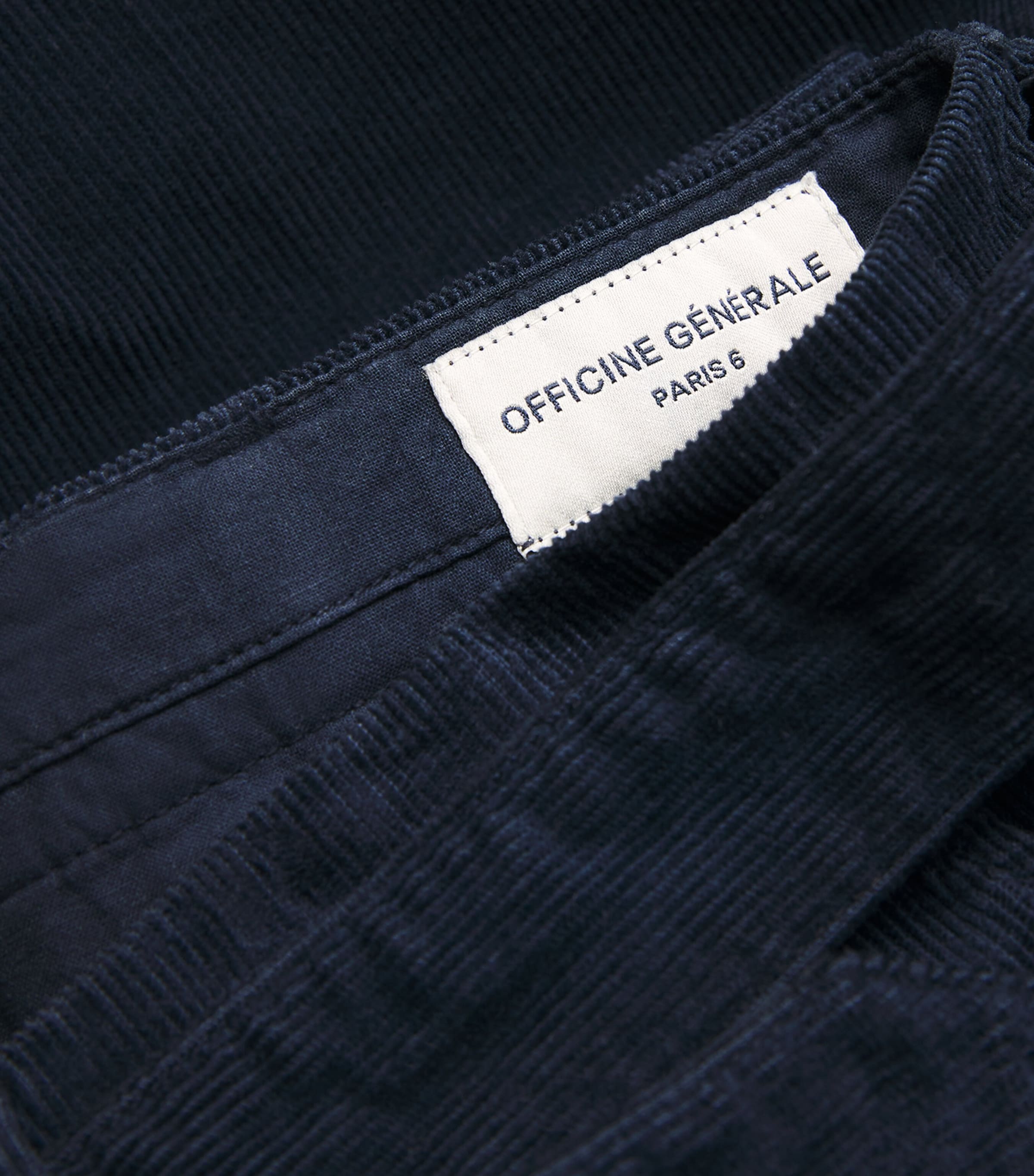 Cotton Corduroy Hermann Chinos DARK NAVY Image 5