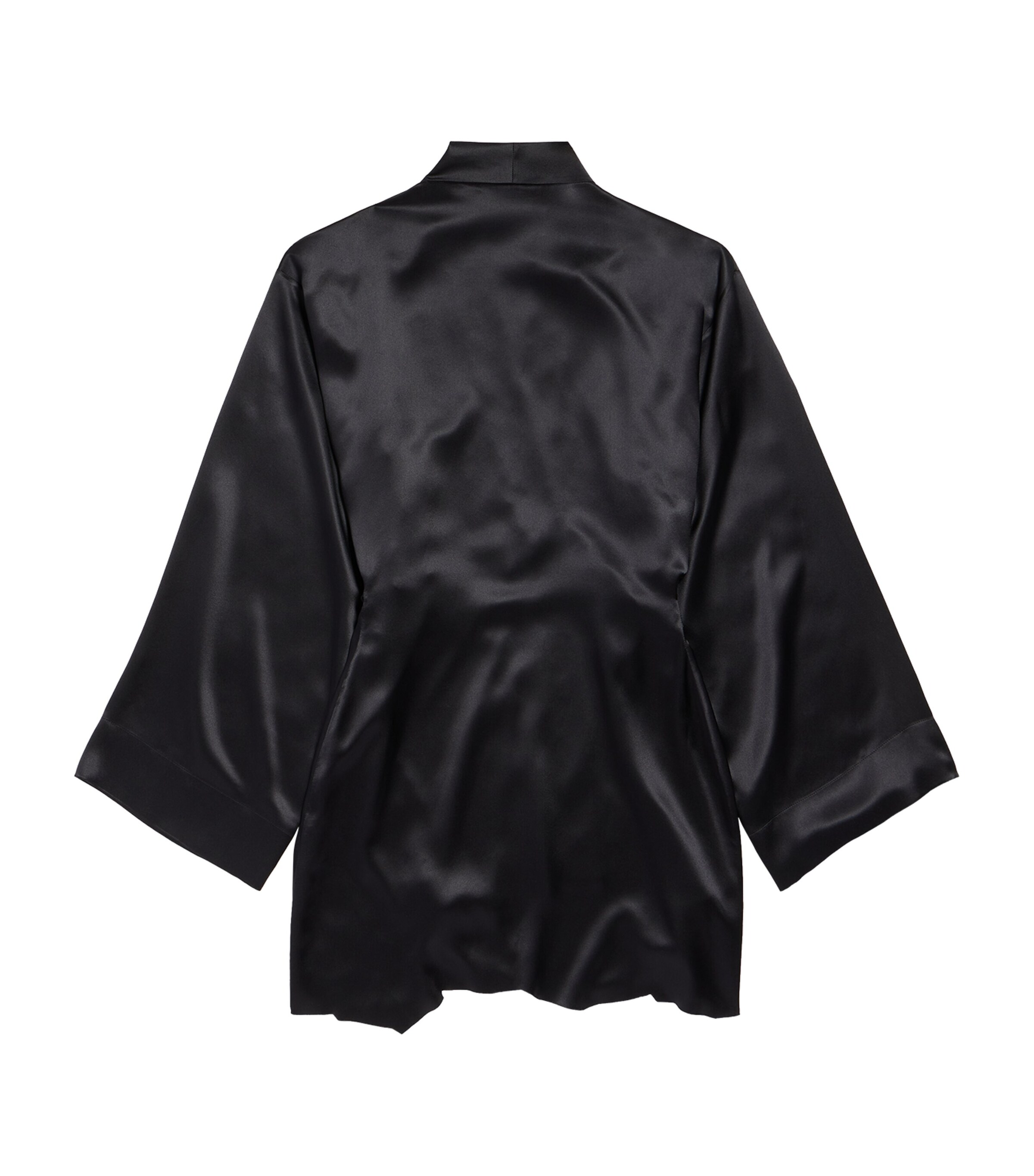 Silk Mini Wrap Dress 1000 Image 2