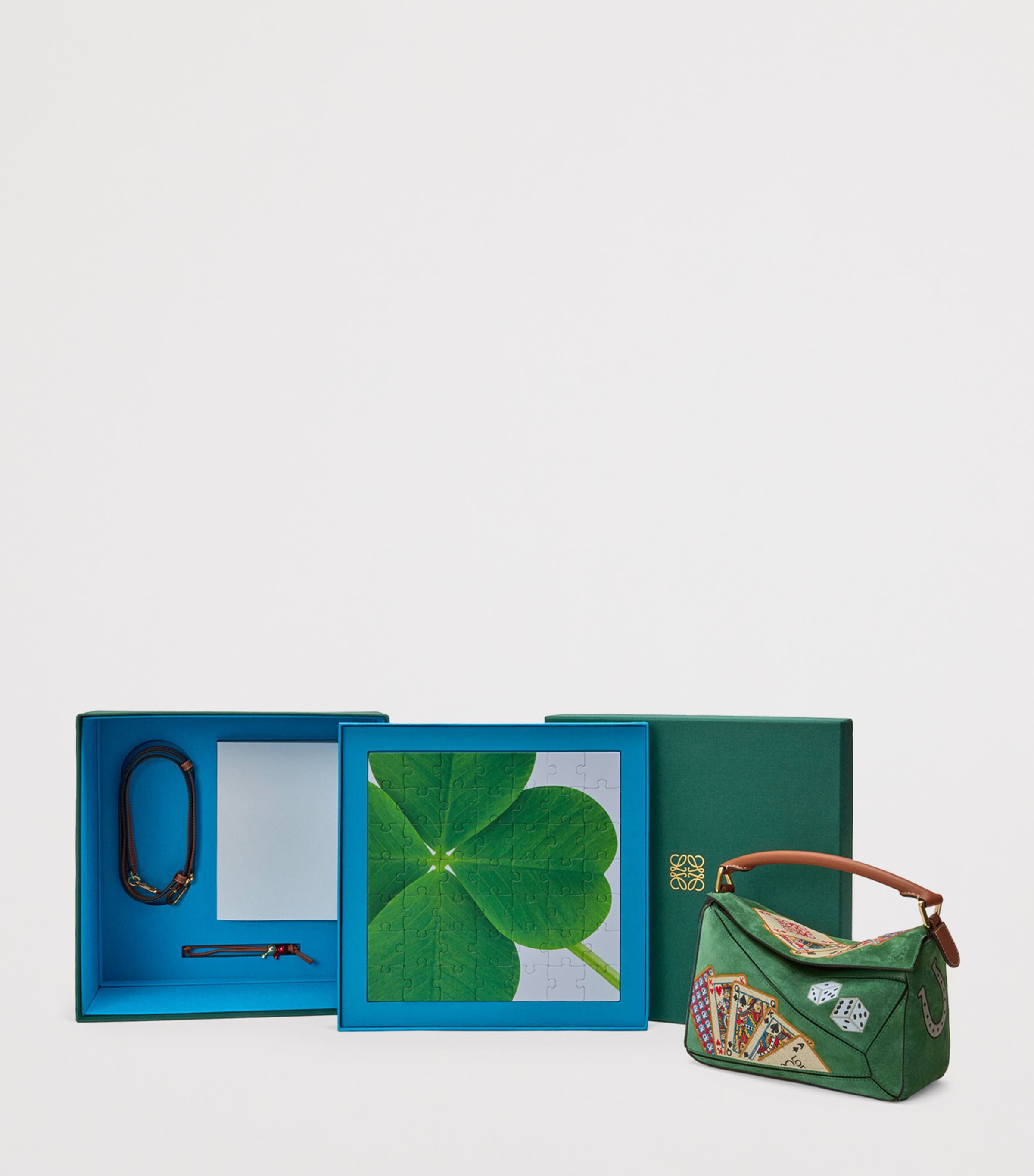 LOEWE Puzzle 10 Re-Edition SS18 Runway Top-Handle Bag