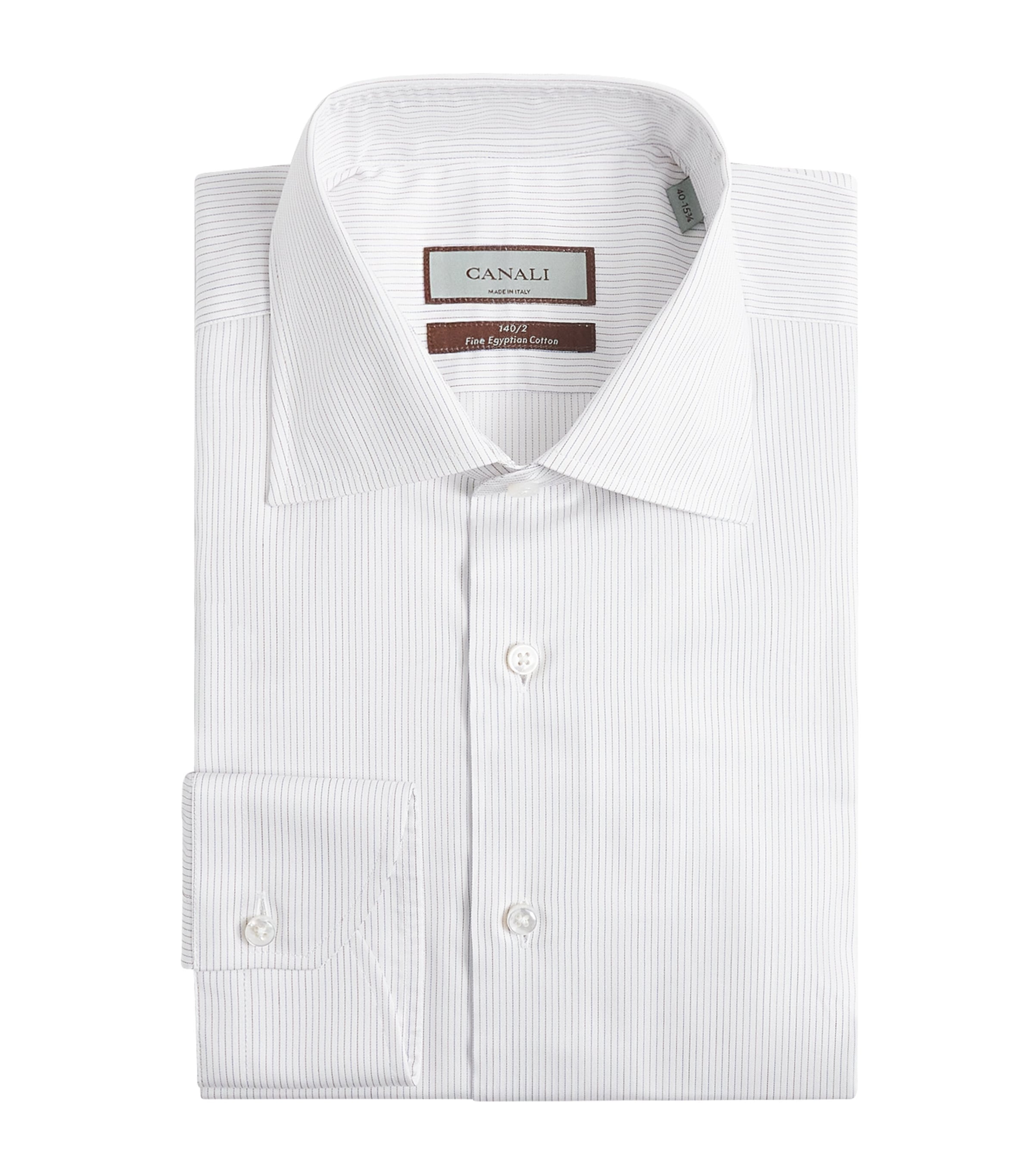 Canali Egyptian Cotton Stripe Slim-fit Shirt