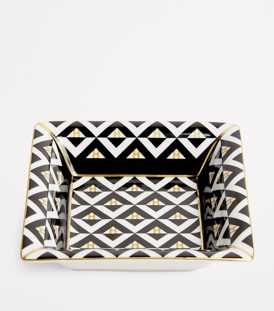 Geometric Square Trinket Tray (12cm x 12cm) MULTI Image 2