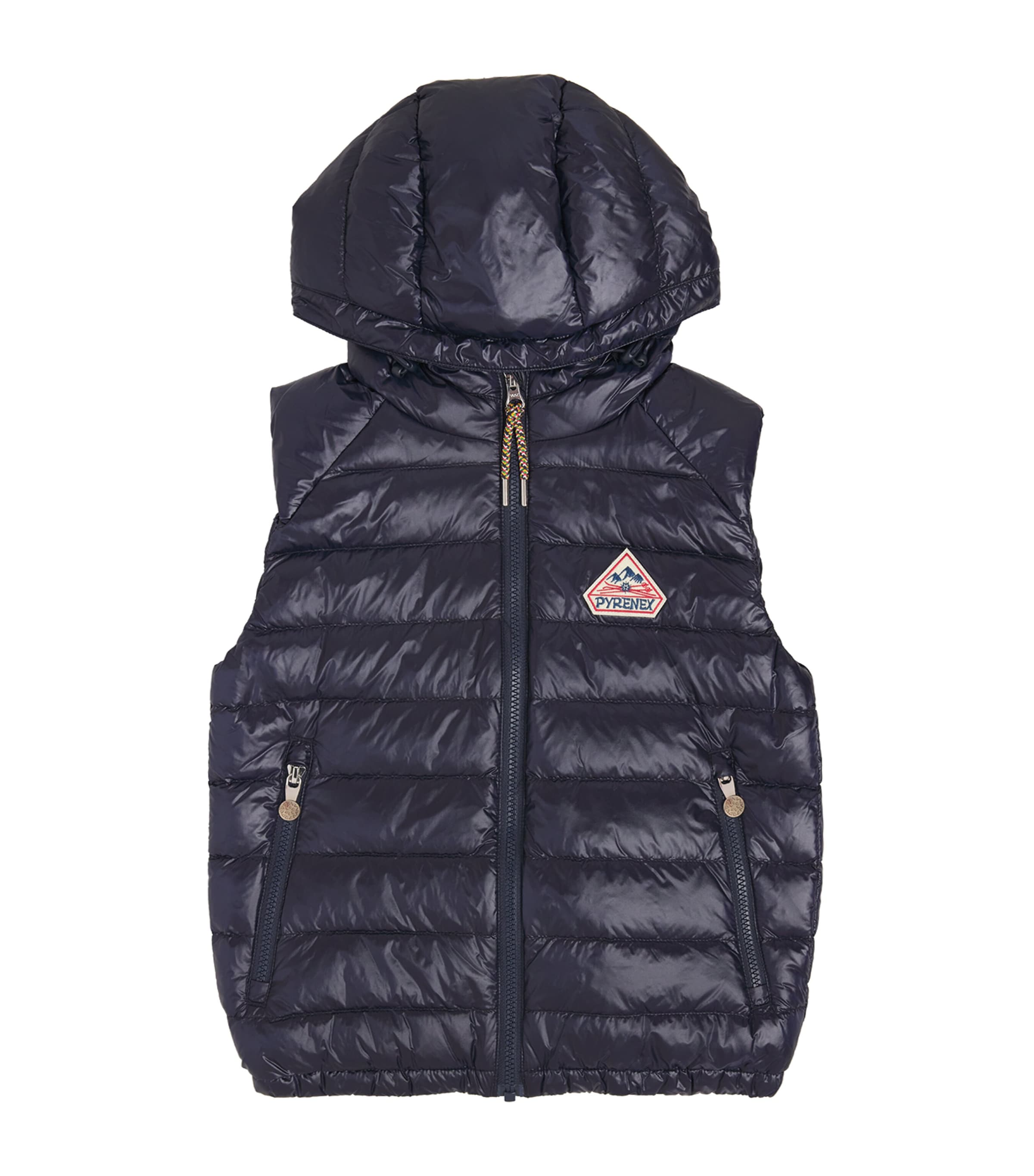 Shop Pyrenex Down-filled Cheslin Gilet In Navy