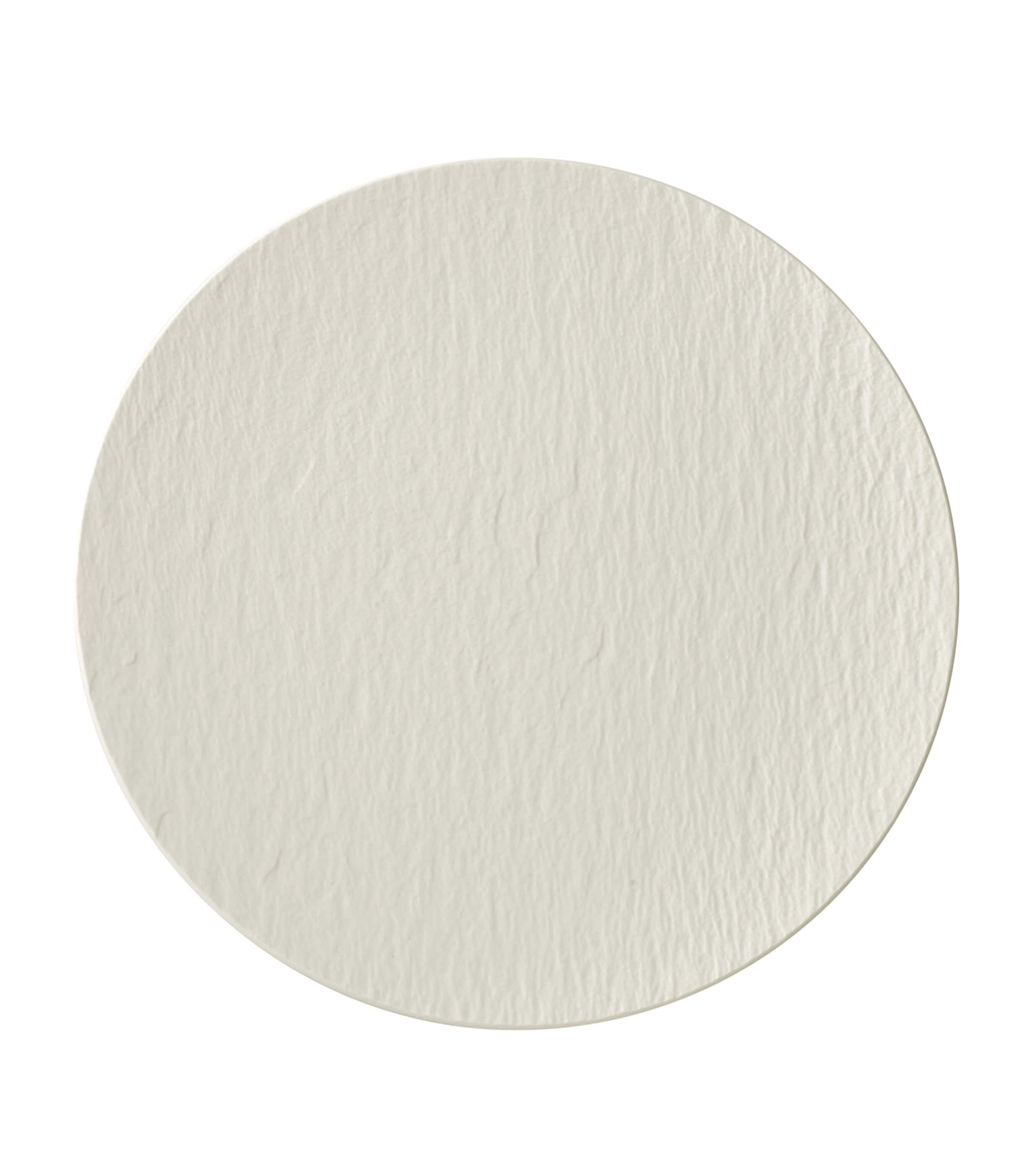 Villeroy & Boch Manufacture Rock Blanc Pizza Plate In White