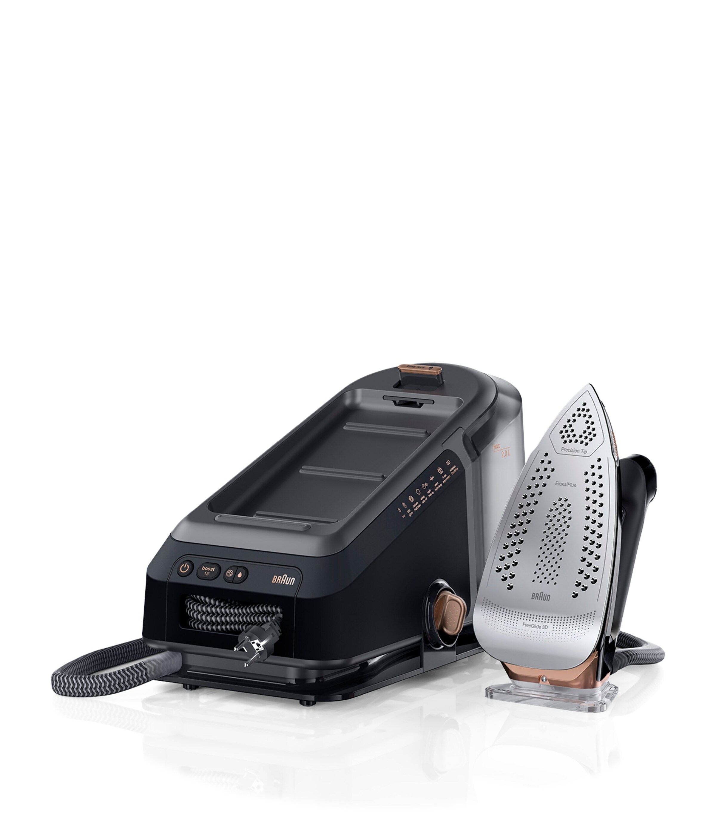 Stoomstrijkijzers - Braun CareStyle - Stoomgenerator - Stoomstoot - Grijs - strijkijzers kopen? | Korting tot 38