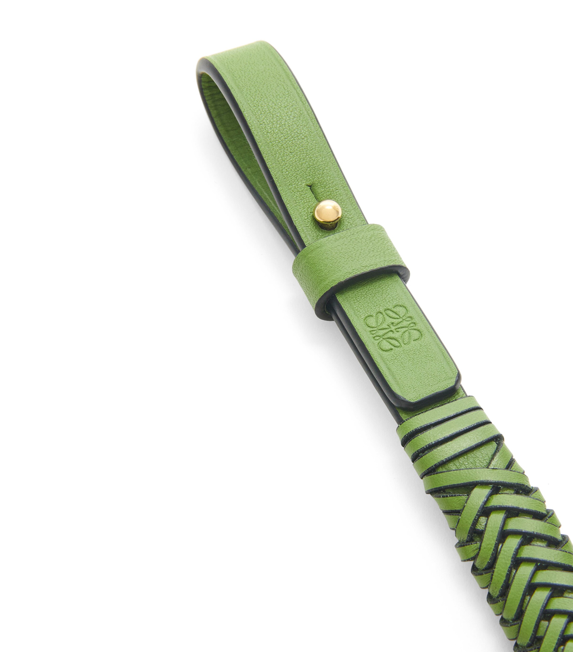 Leather Short Arrow Strap SPRING GREEN Image 3