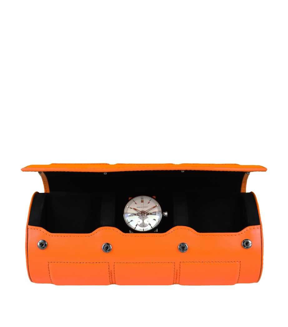 Leather Nitro 3 Watch Case ORANGE Image 2